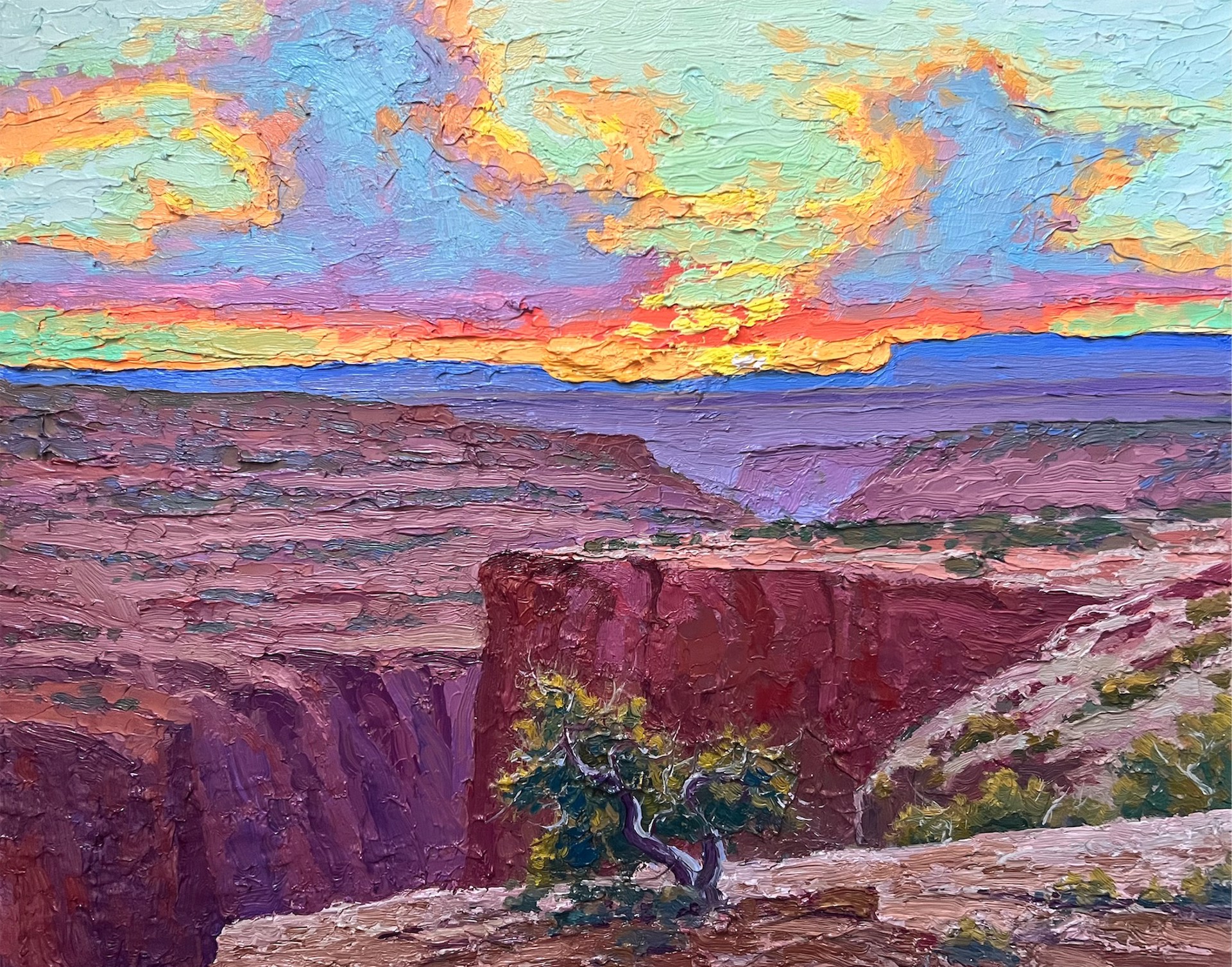 Blue Gap From Canyon de Chelly by Billyo O'Donnell