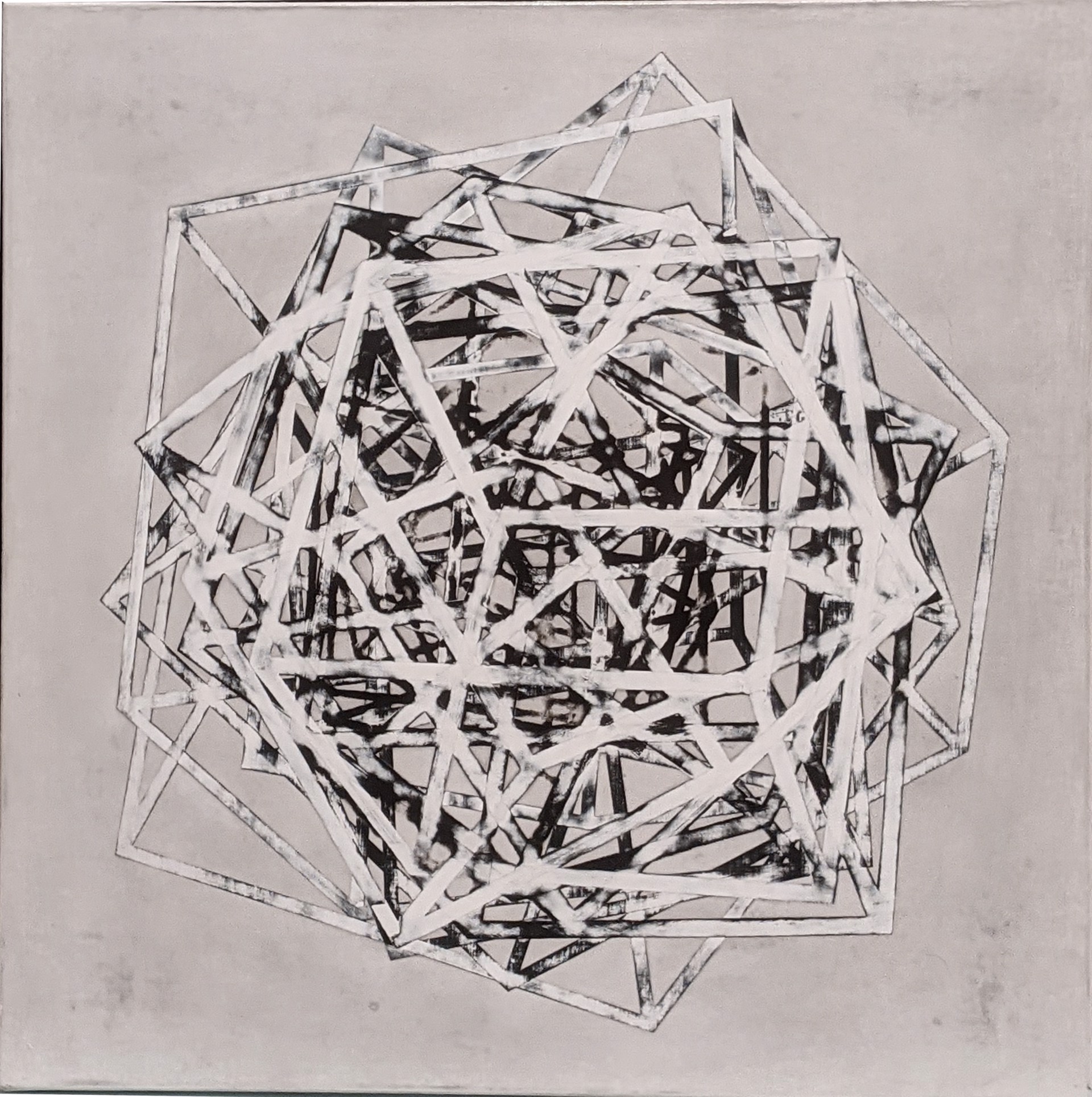 Hexahedron Cluster by Garland Fielder