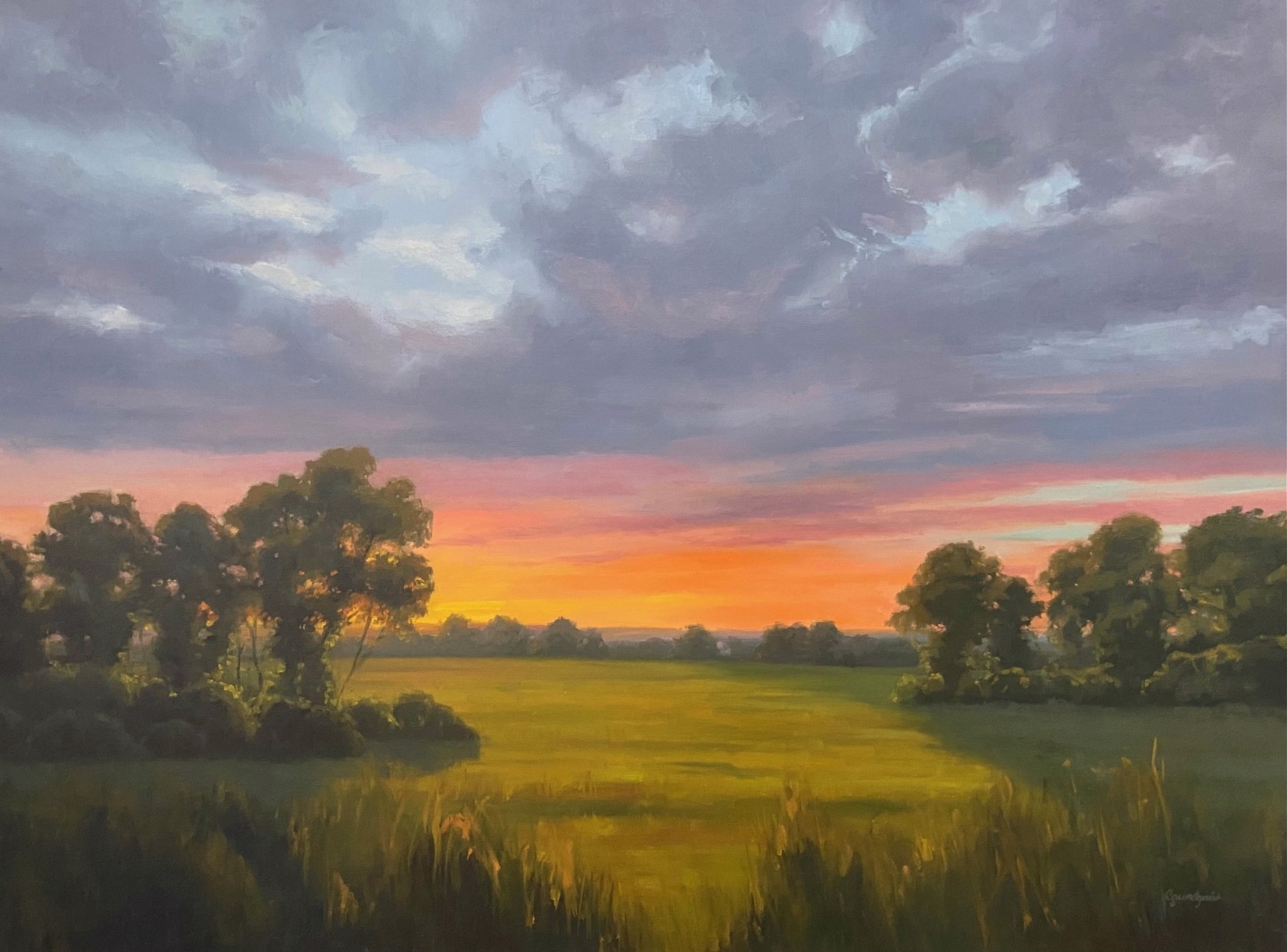 Prairie Glow Again by Cristine Sundquist