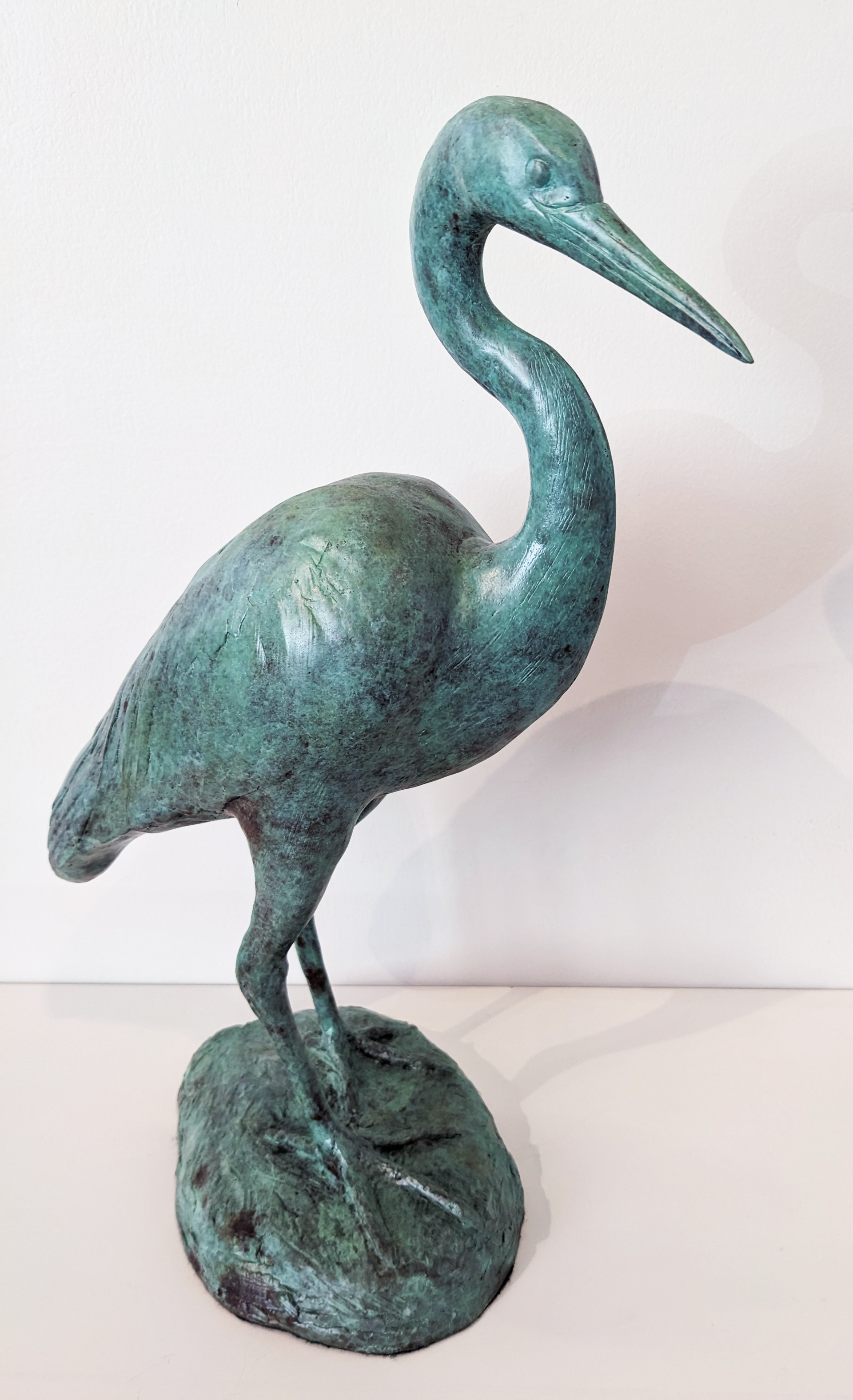 Heron (Greta) by Cathy Ferrell