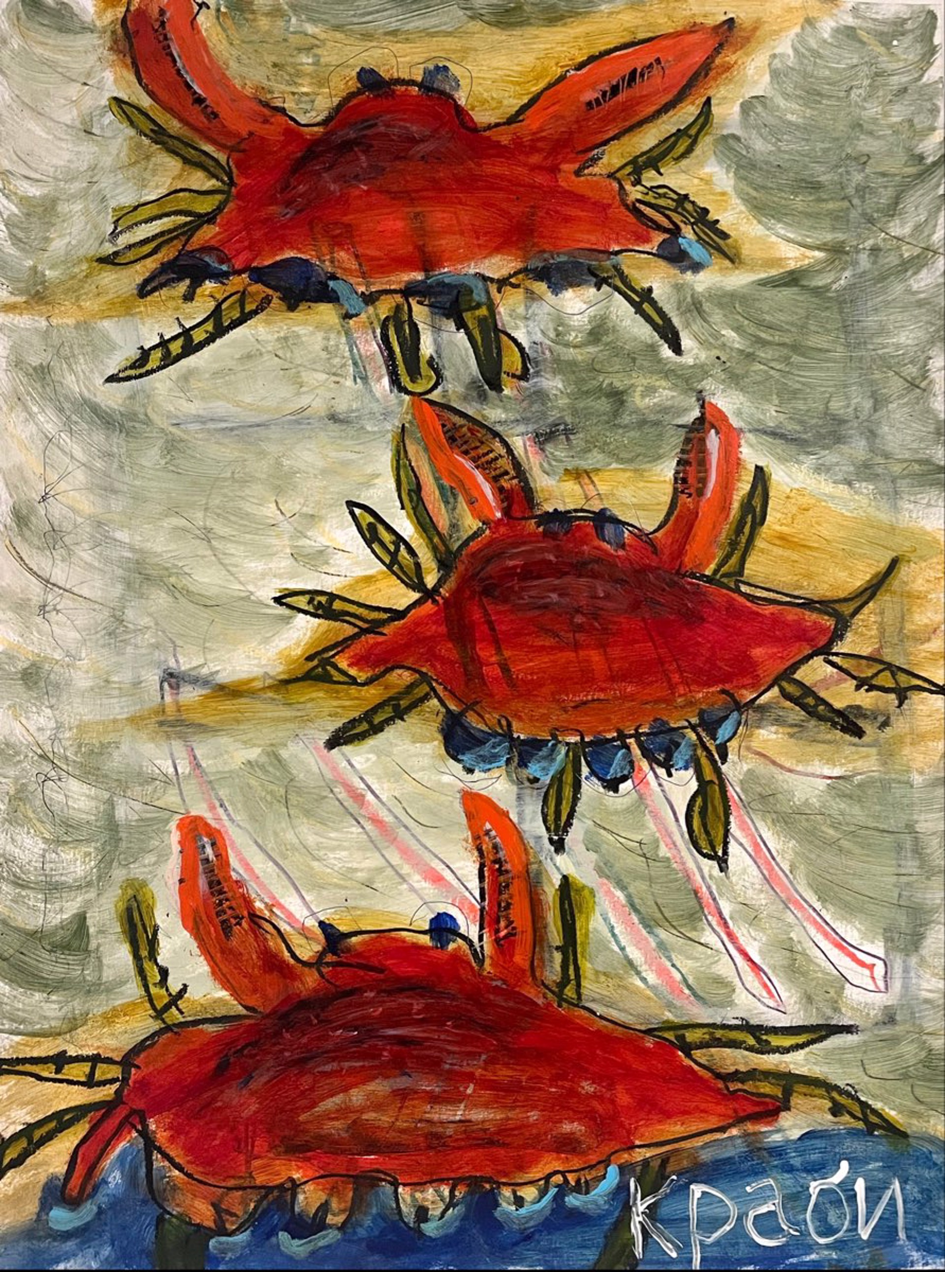 Crabs by Tim Denny