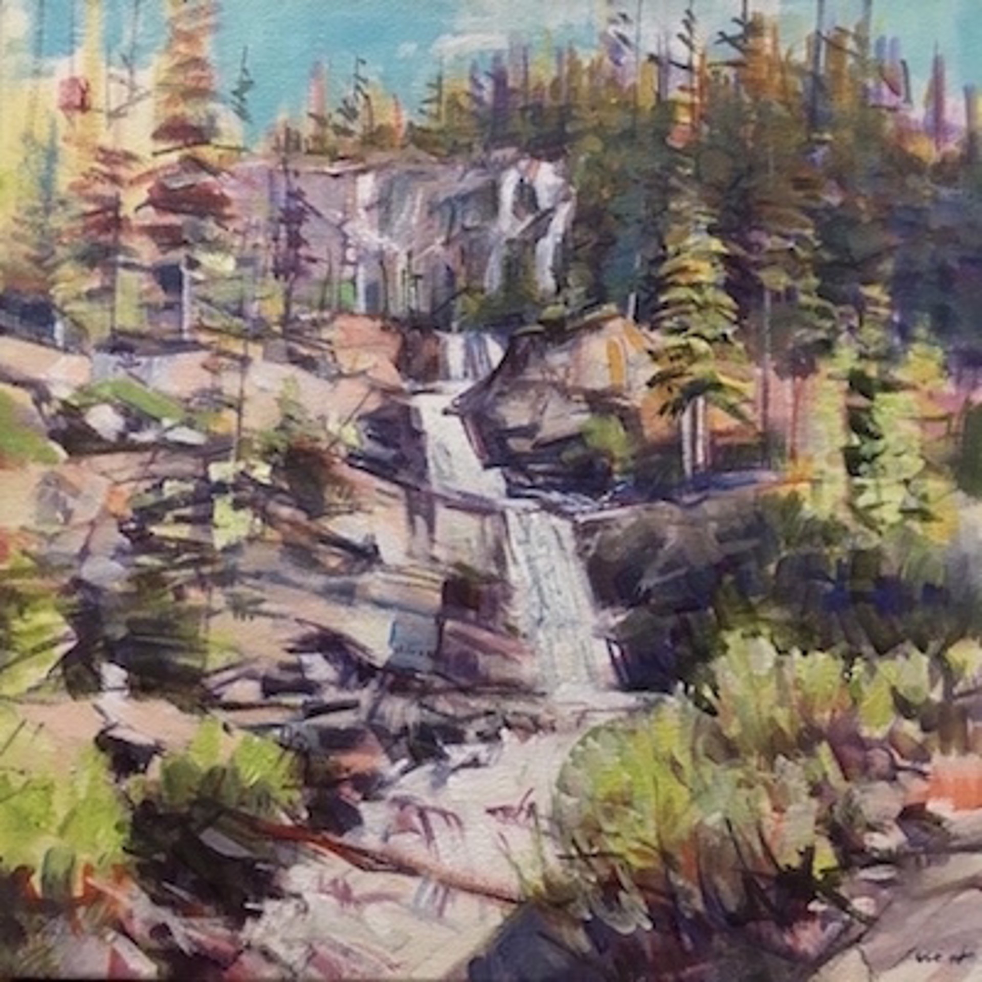 Tangle Falls Study by Jim Vest