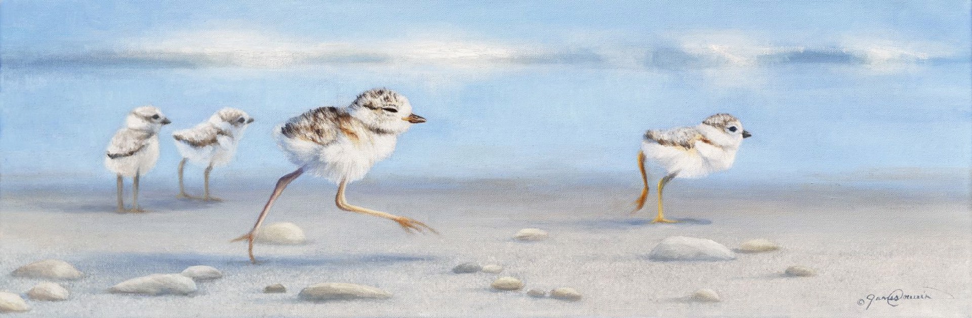 To The Beach ll by James Corwin