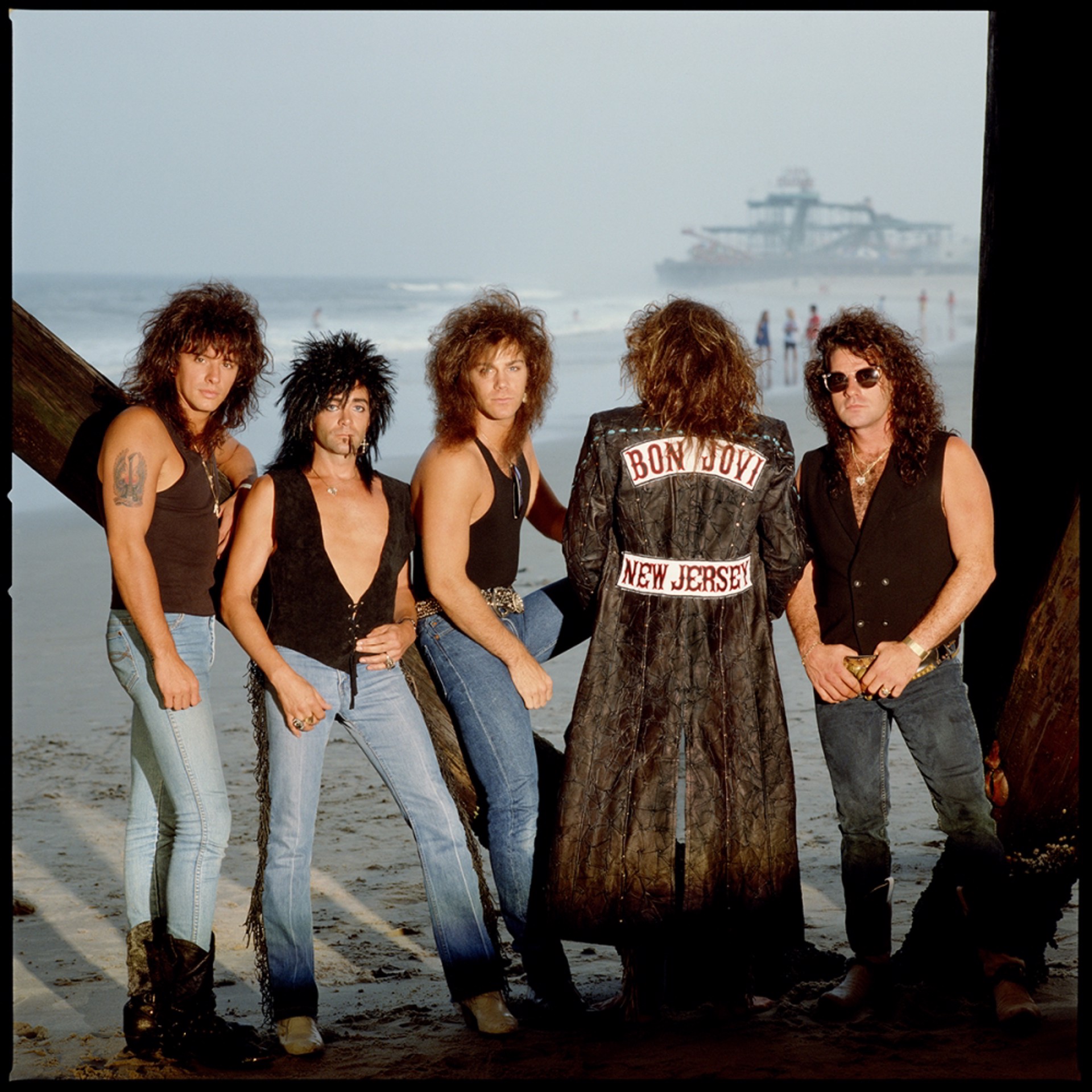 88130 Bon Jovi Band Under the Pier Color by Timothy White