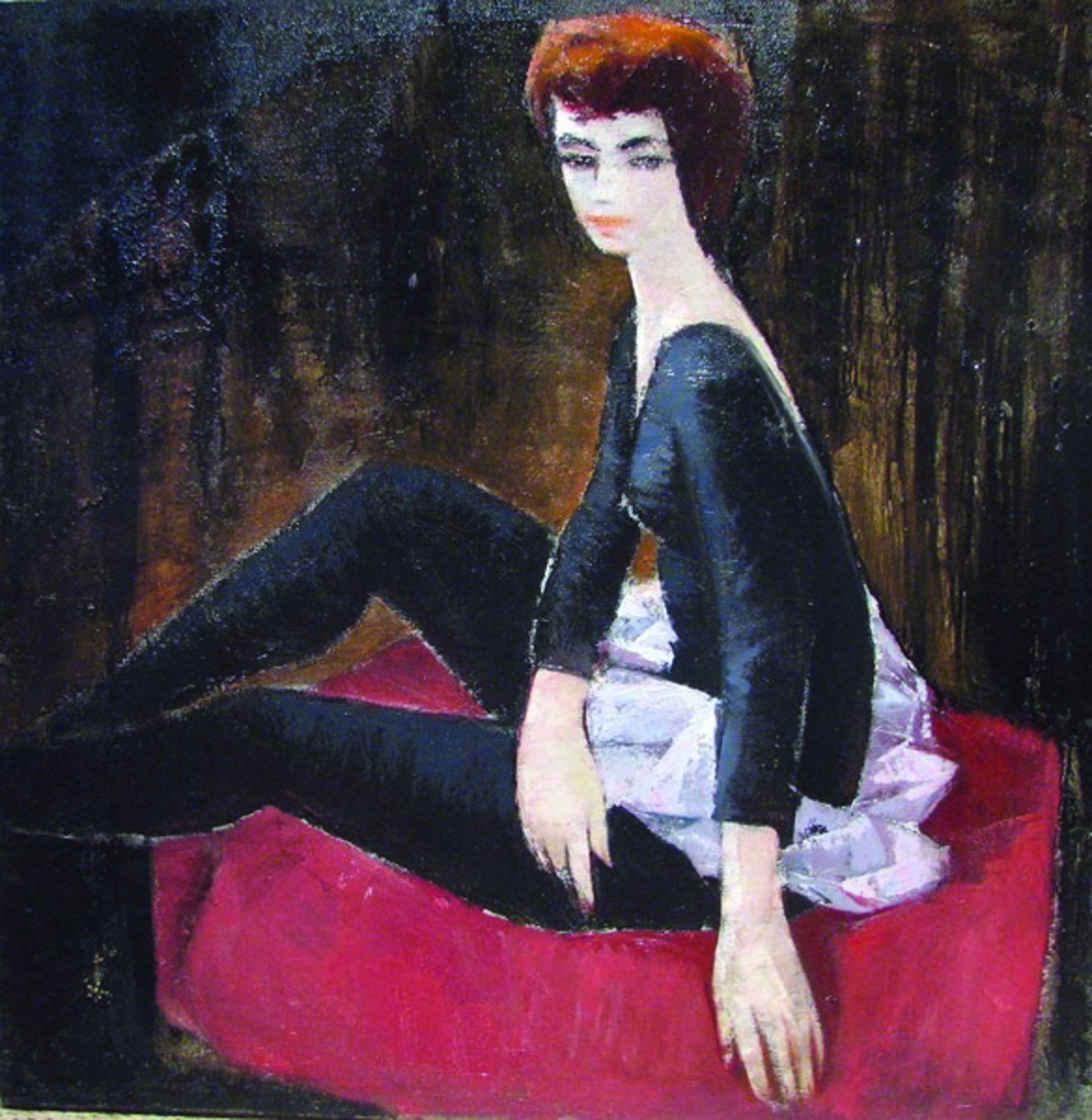 Ballerina at Rest by Laimodot Murniek