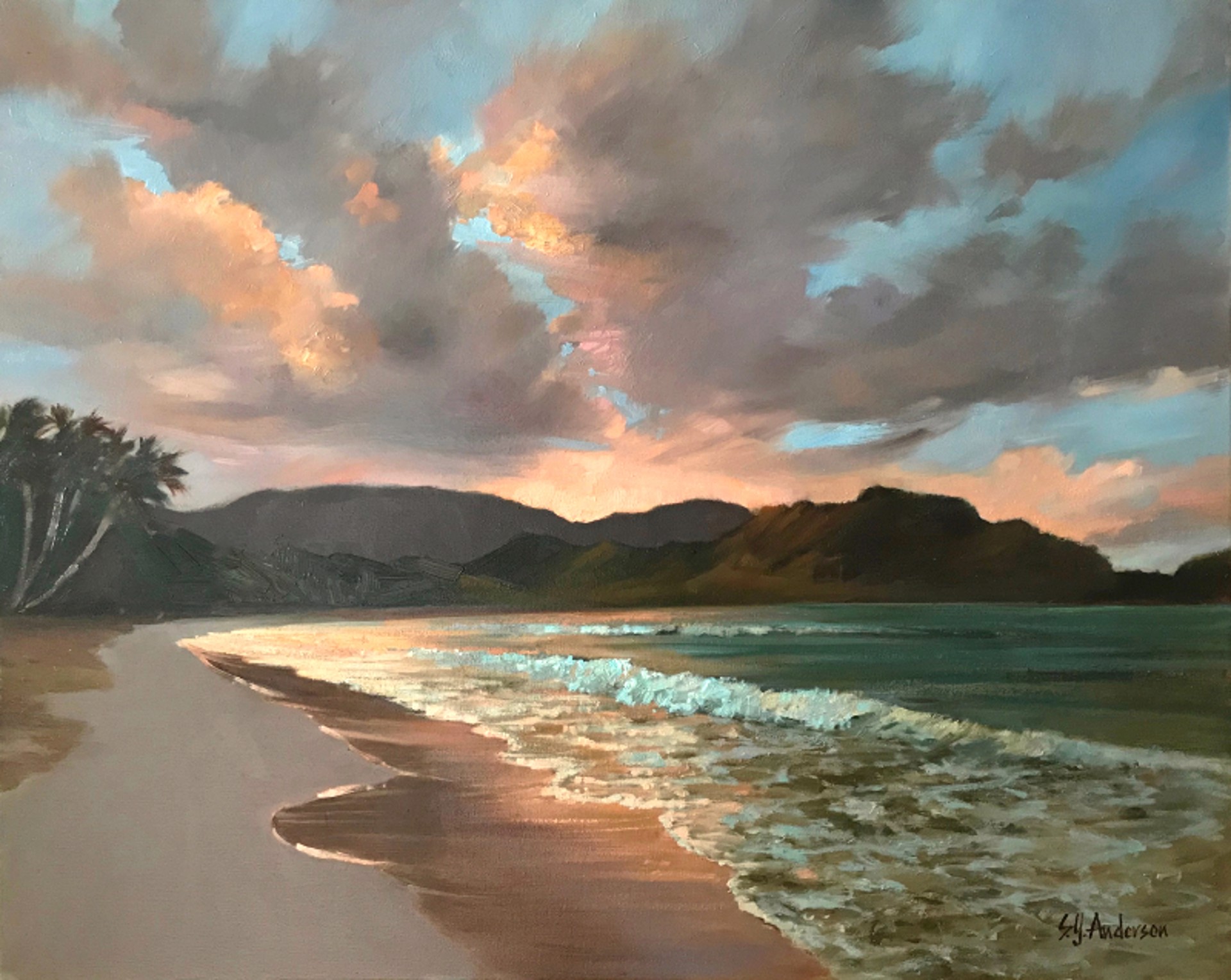 Hanalei by Twilight by Susie Y. Anderson