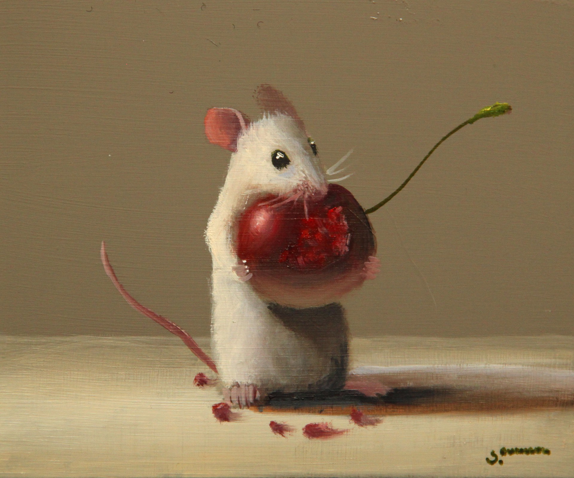 Cherry Snack by Stuart Dunkel