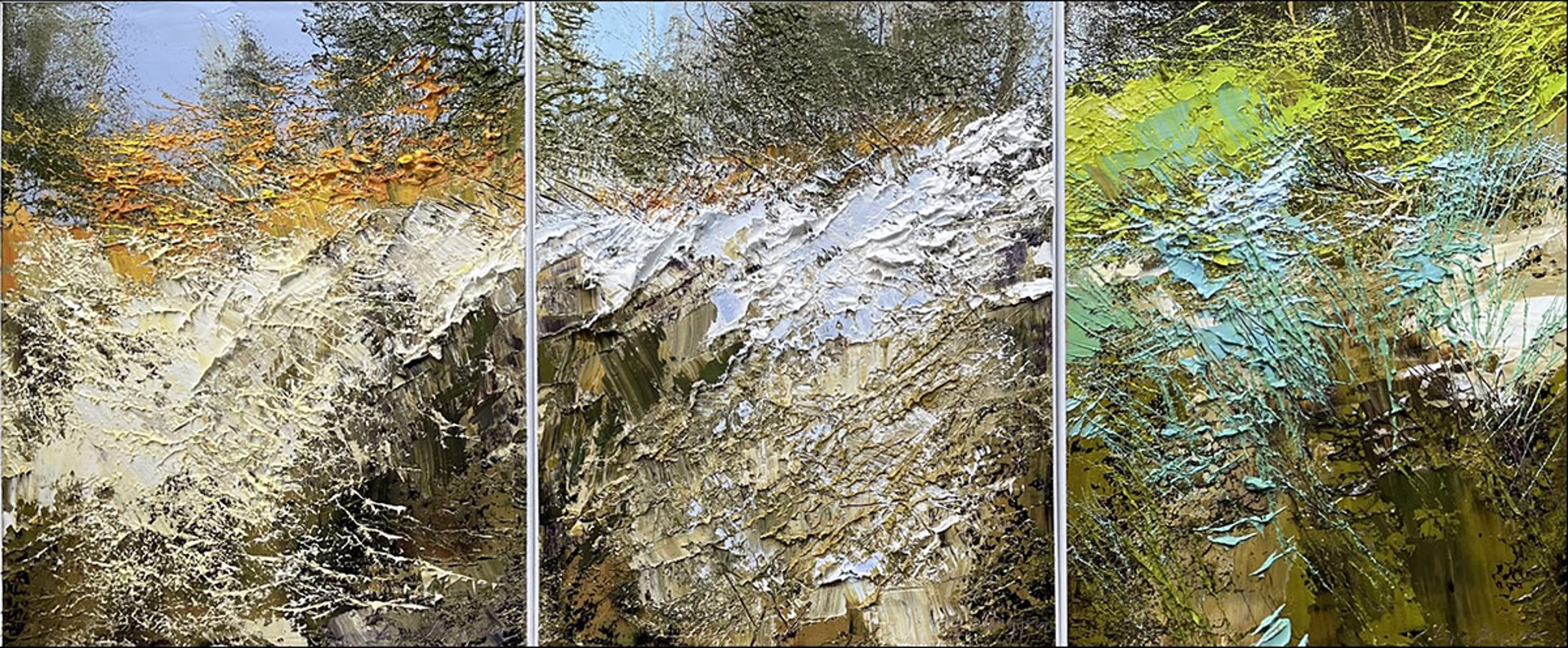 Seasons (Triptych) by Lynn Boggess