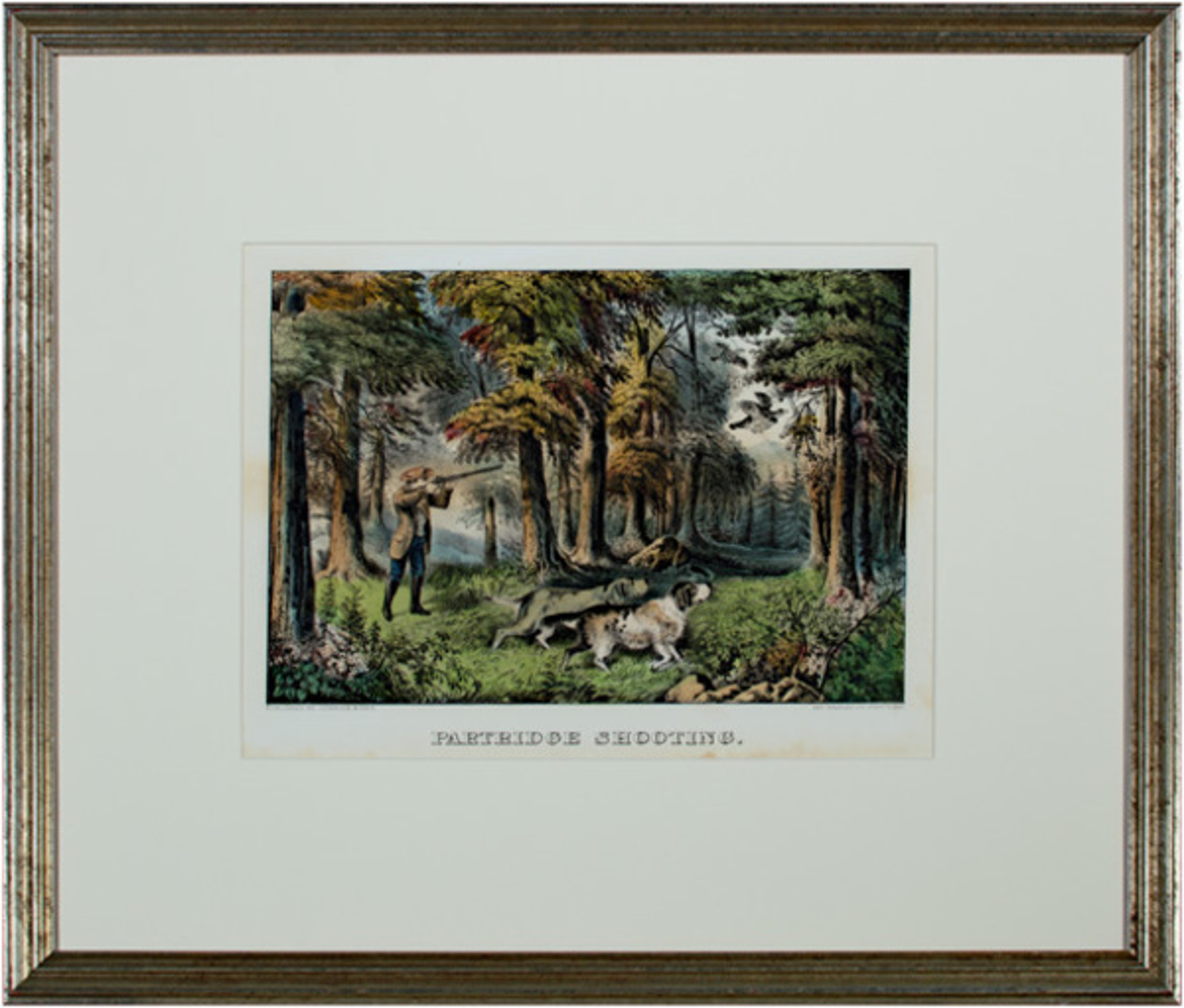 Partridge Shooting by Currier & Ives