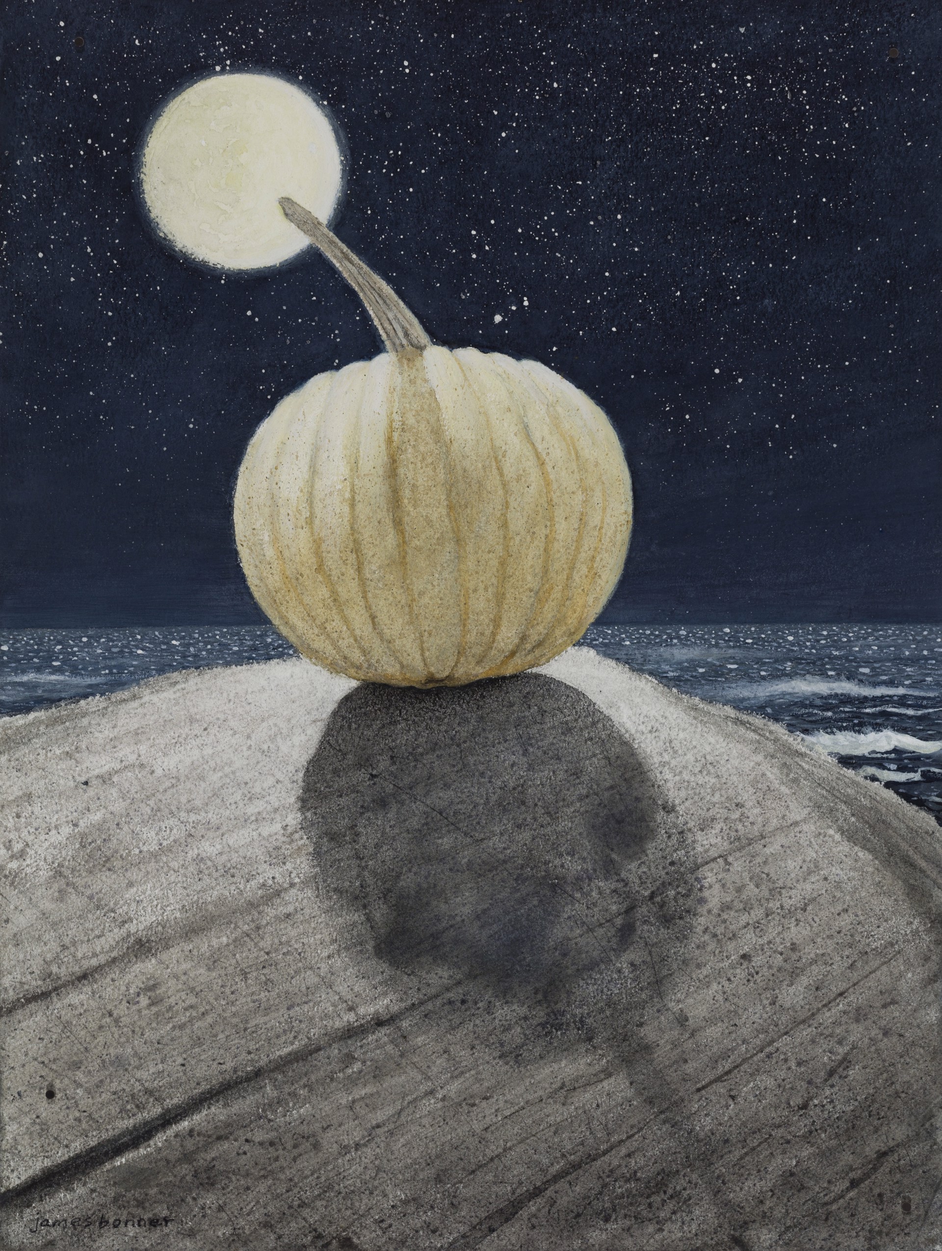 Luna Pumpkin by James Bonner