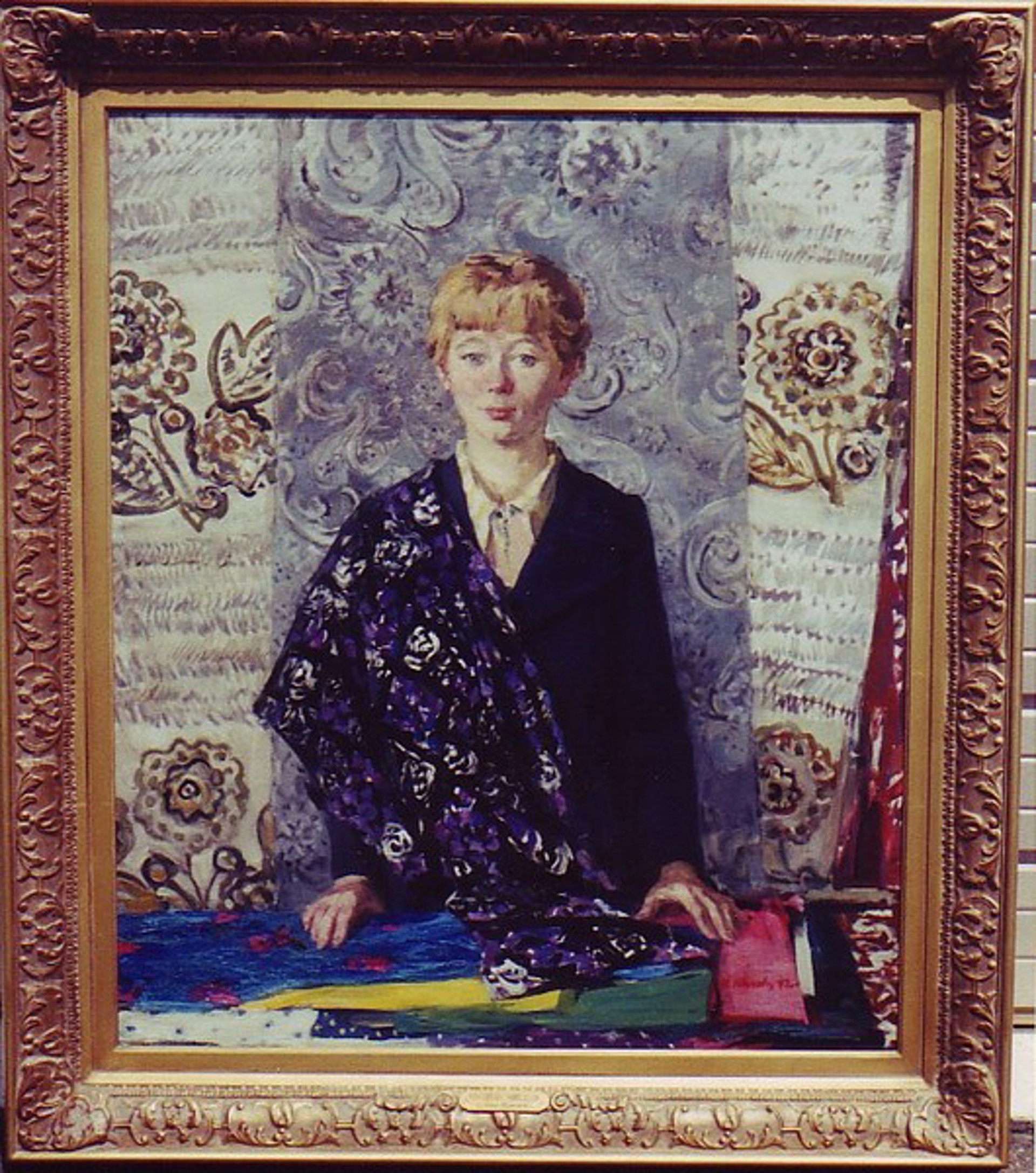 Nina Sokolova, Seller of Fabrics by Nina Ivanova-Kimm