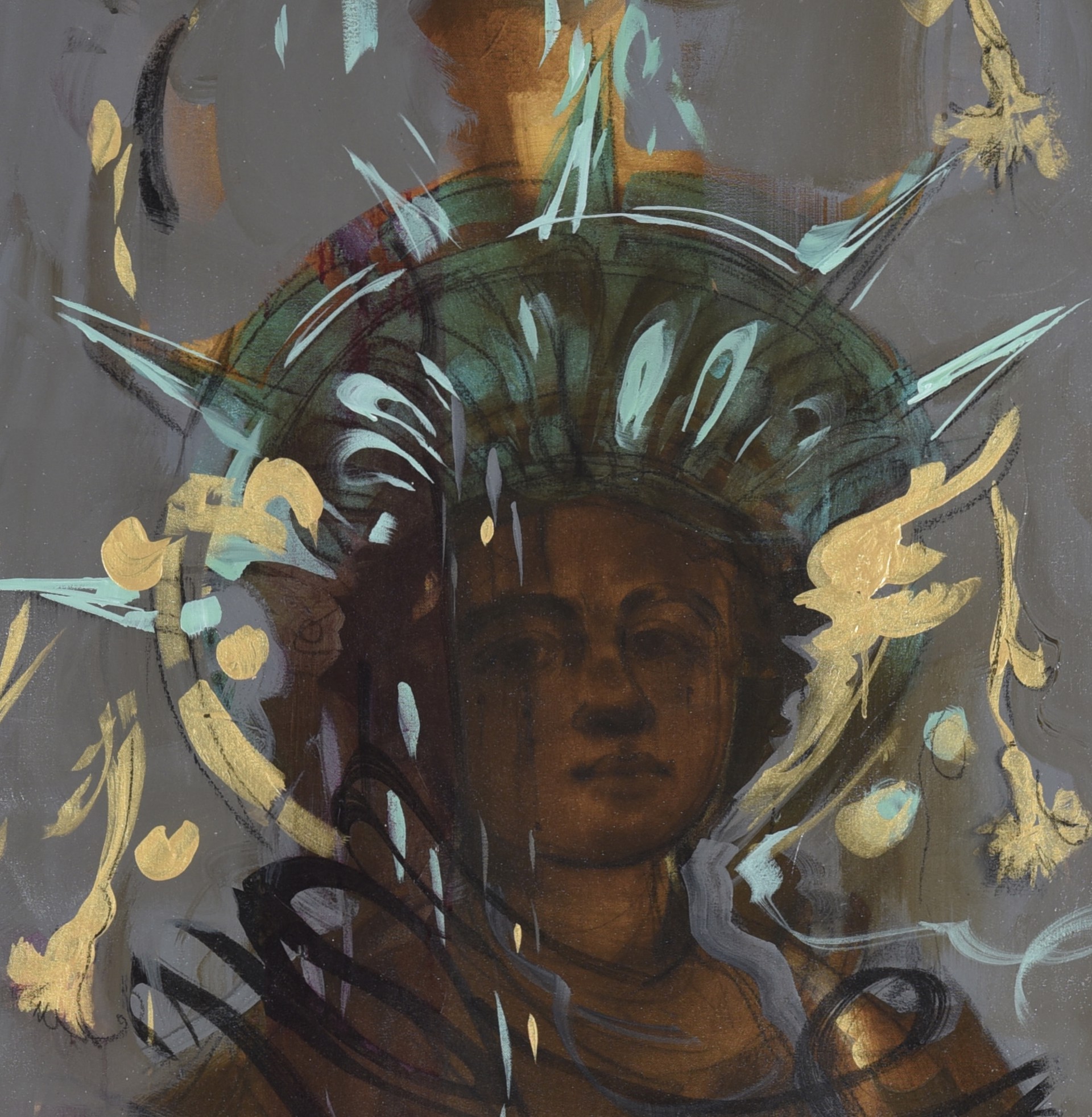 The Statue of Liberty by Scherezade Garcia
