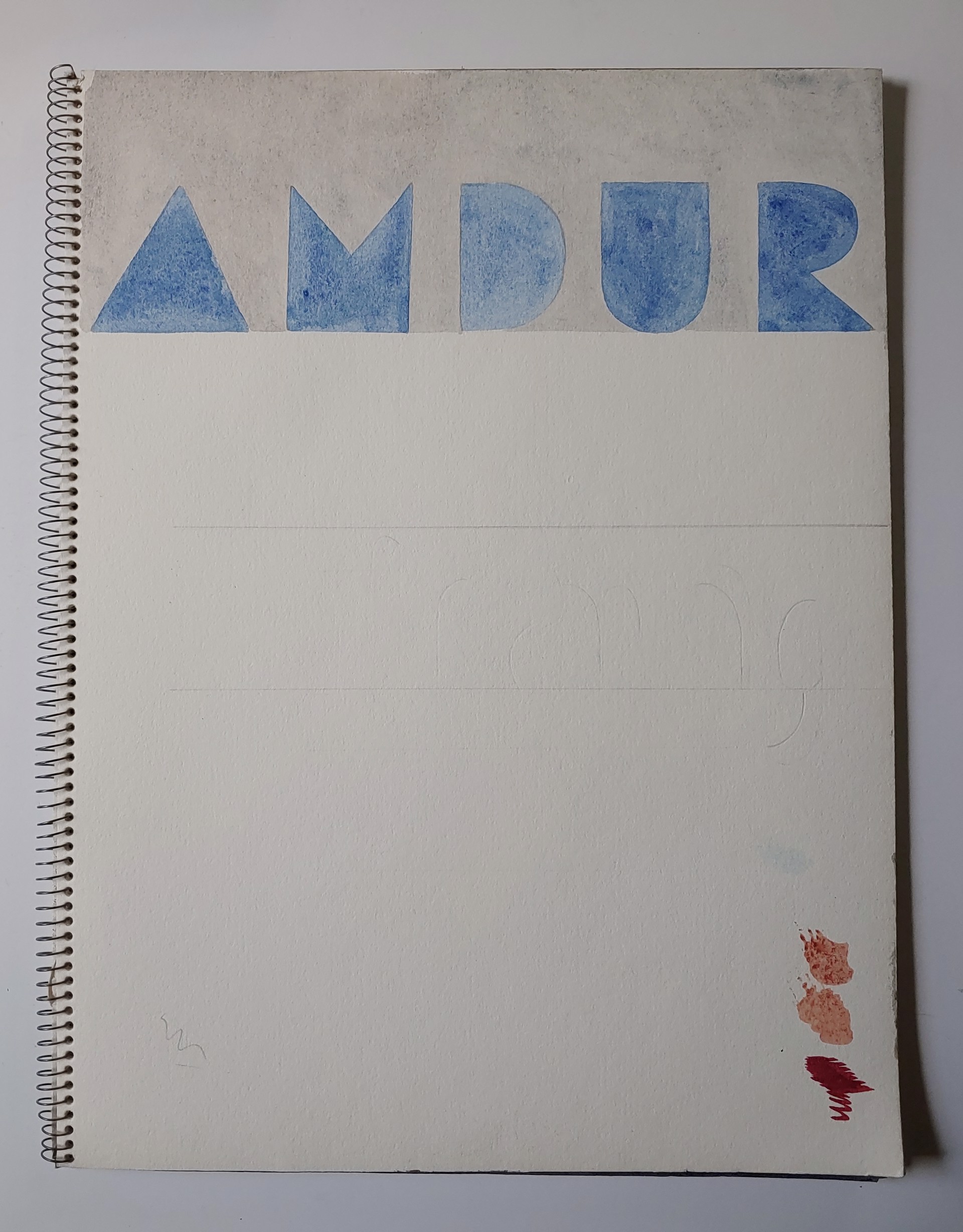 1980 Sketchbook by David Amdur