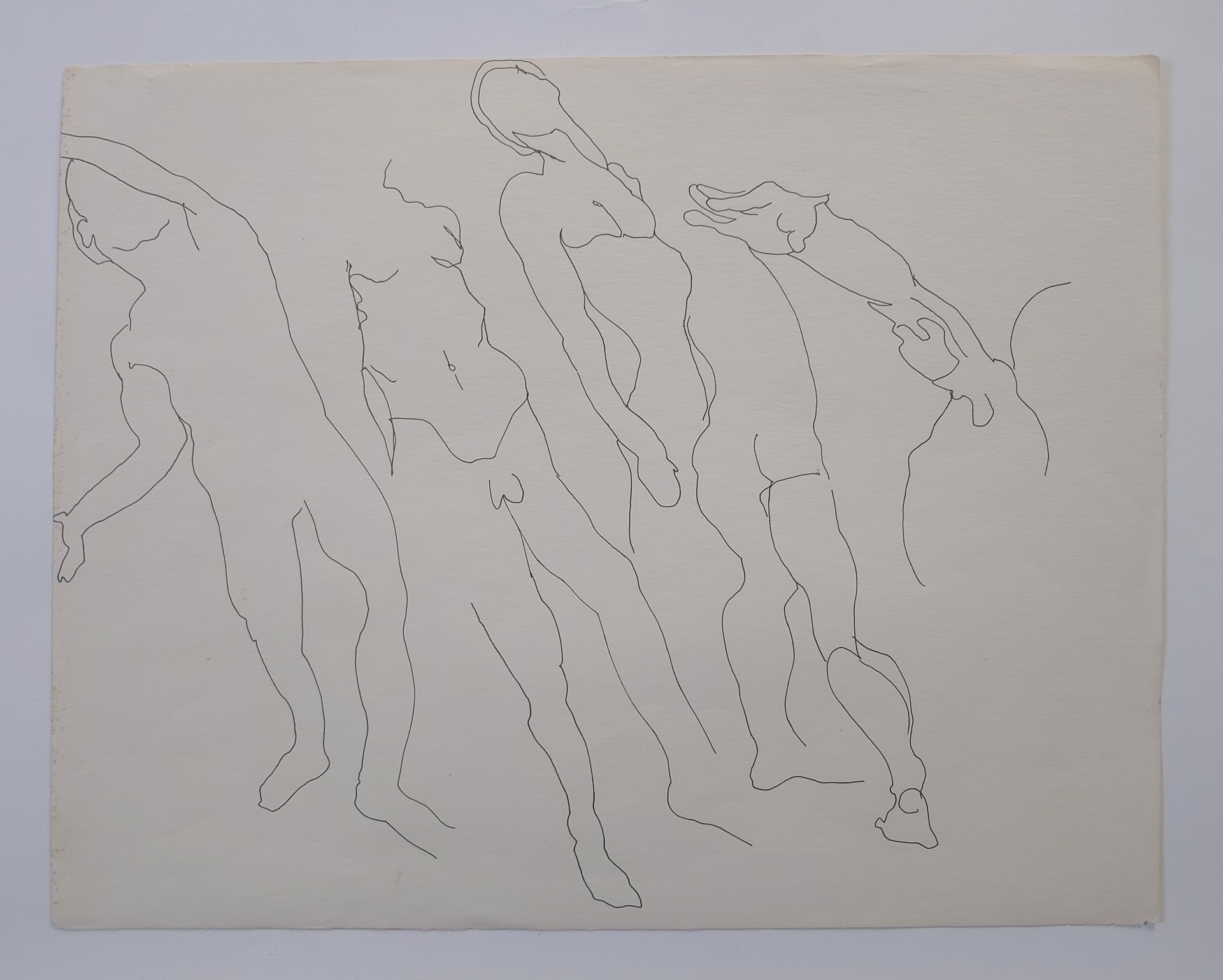 Nudes Sketch #2 - Drawing by David Amdur