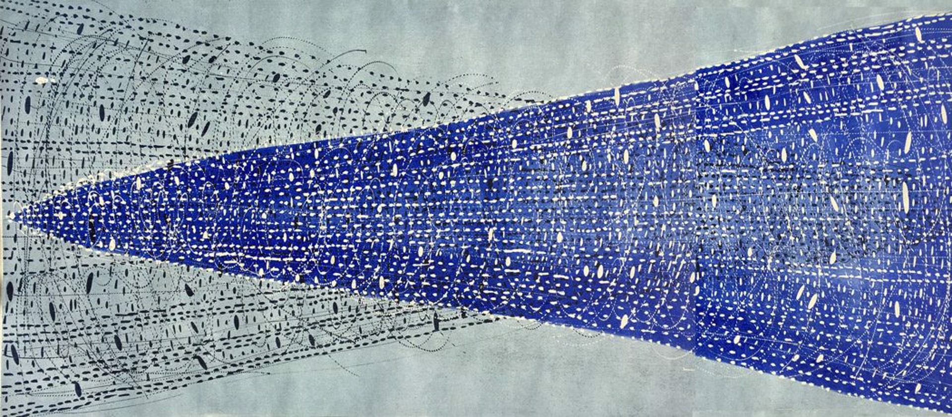 Blue Wedge, 1/1 by Jeanine Coupe Ryding