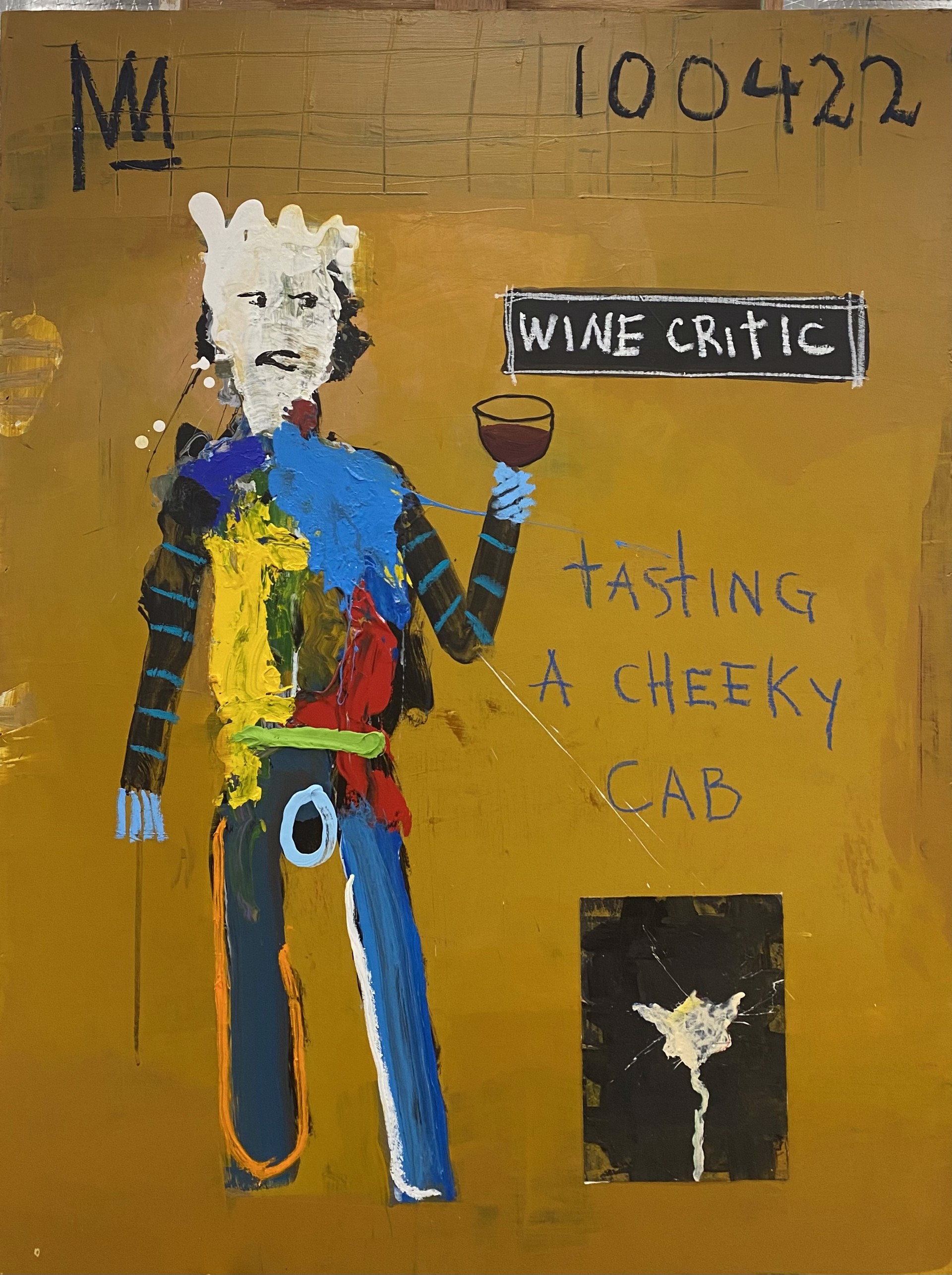 Wine Critic Tasting Cheeky Cab by Michael Snodgrass
