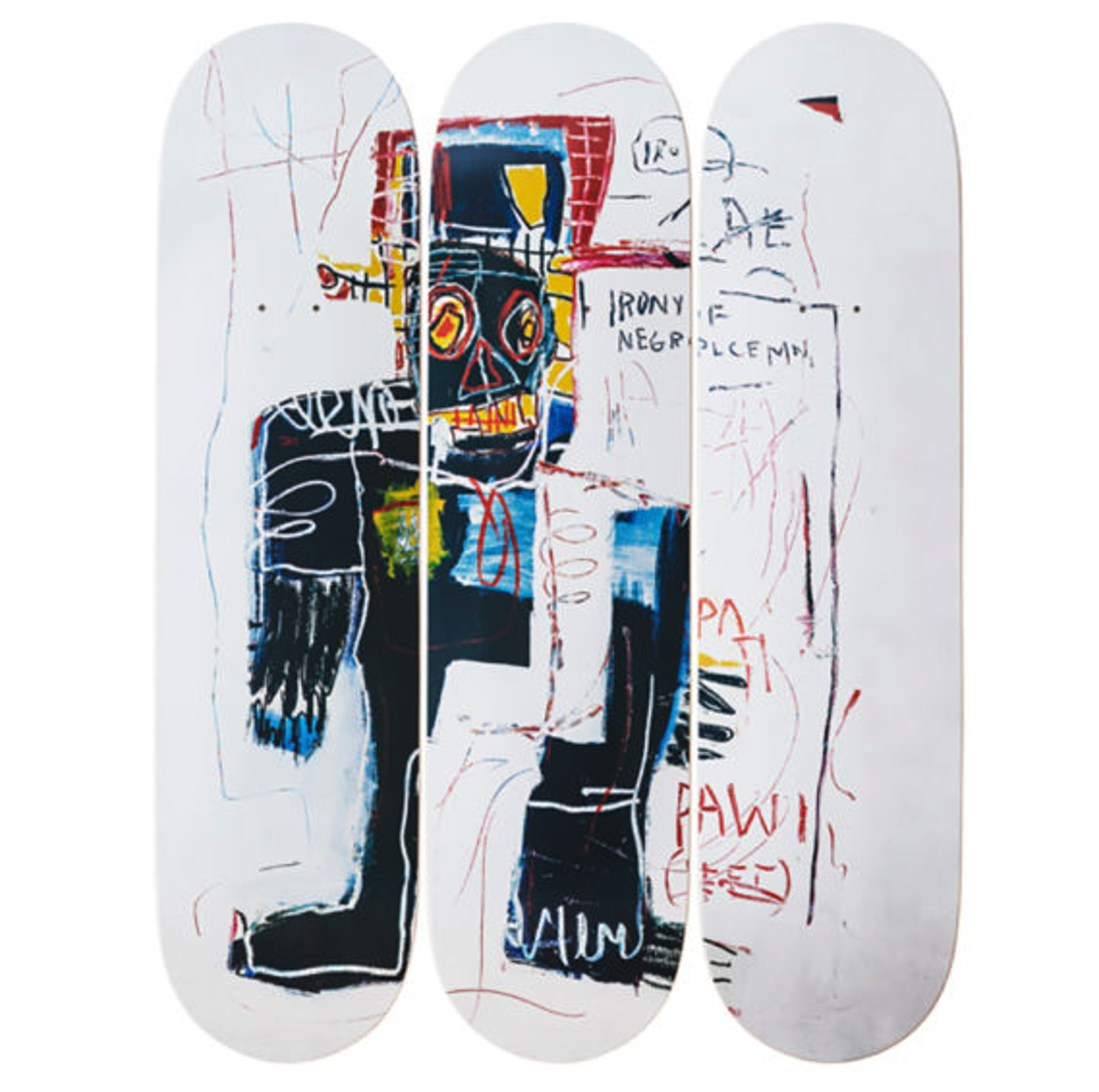 Irony of a Negro Policeman by Jean-Michel Basquiat