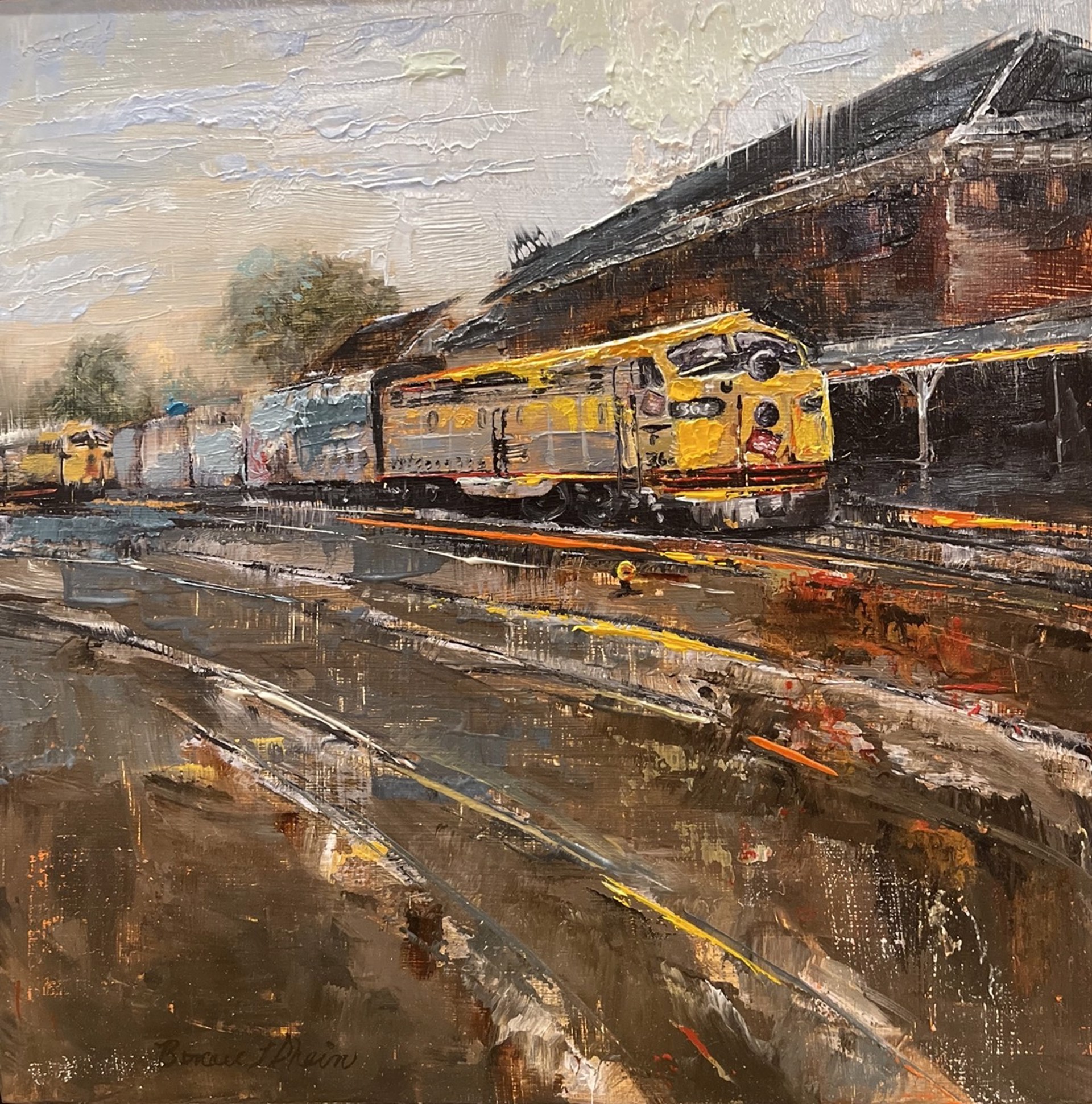 Union Pacific II by Bonnie Dhein