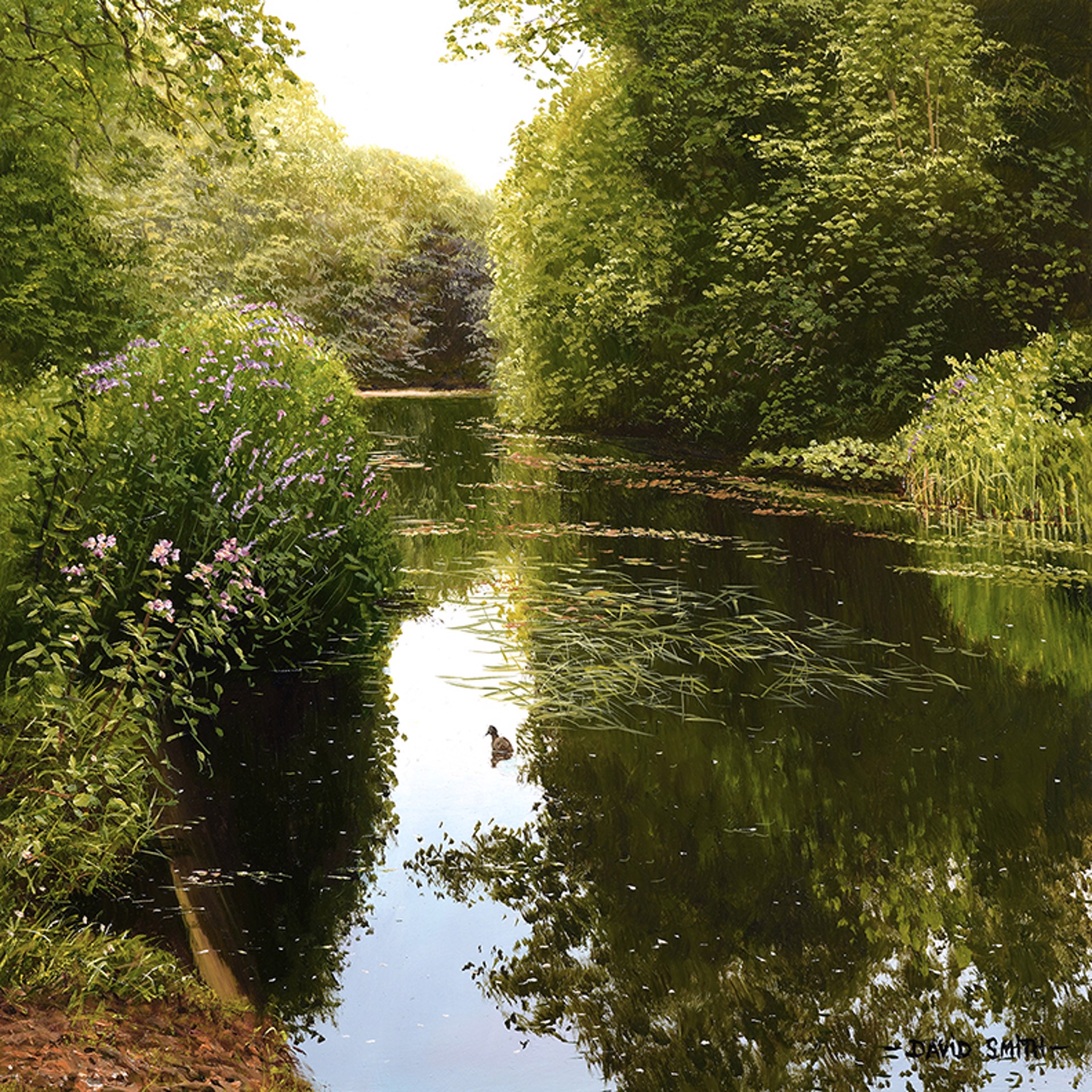 River Brett Suffolk by David Smith