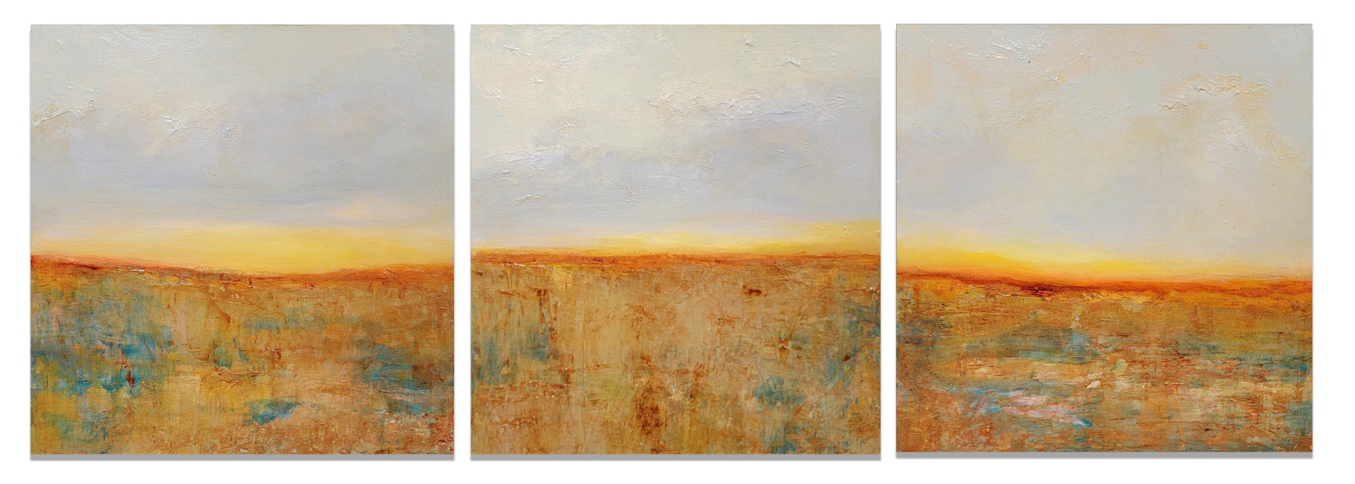 Golden Hour (Triptych) by Georgeana Ireland