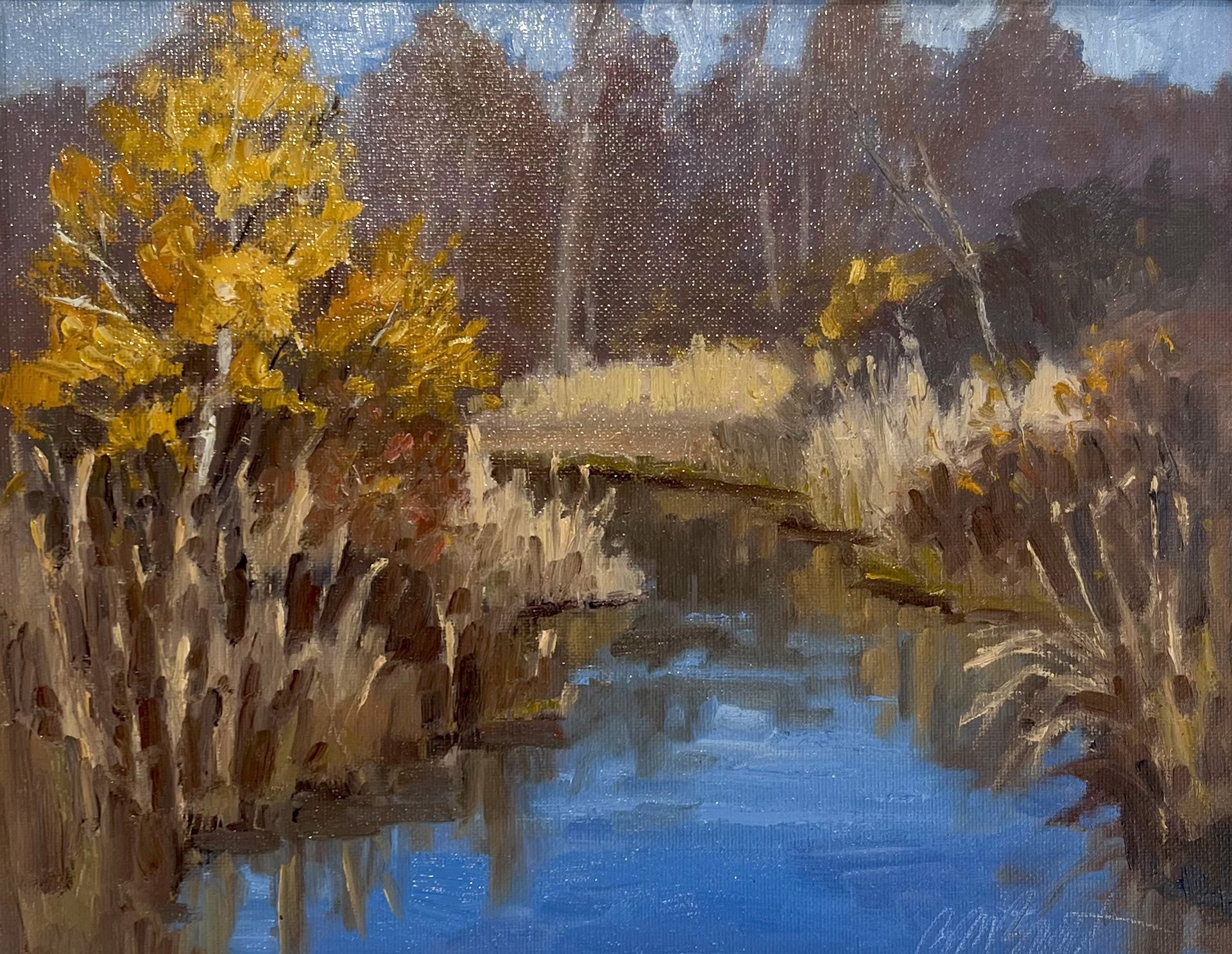 Wolf Lake Creek by Brian M. Smith