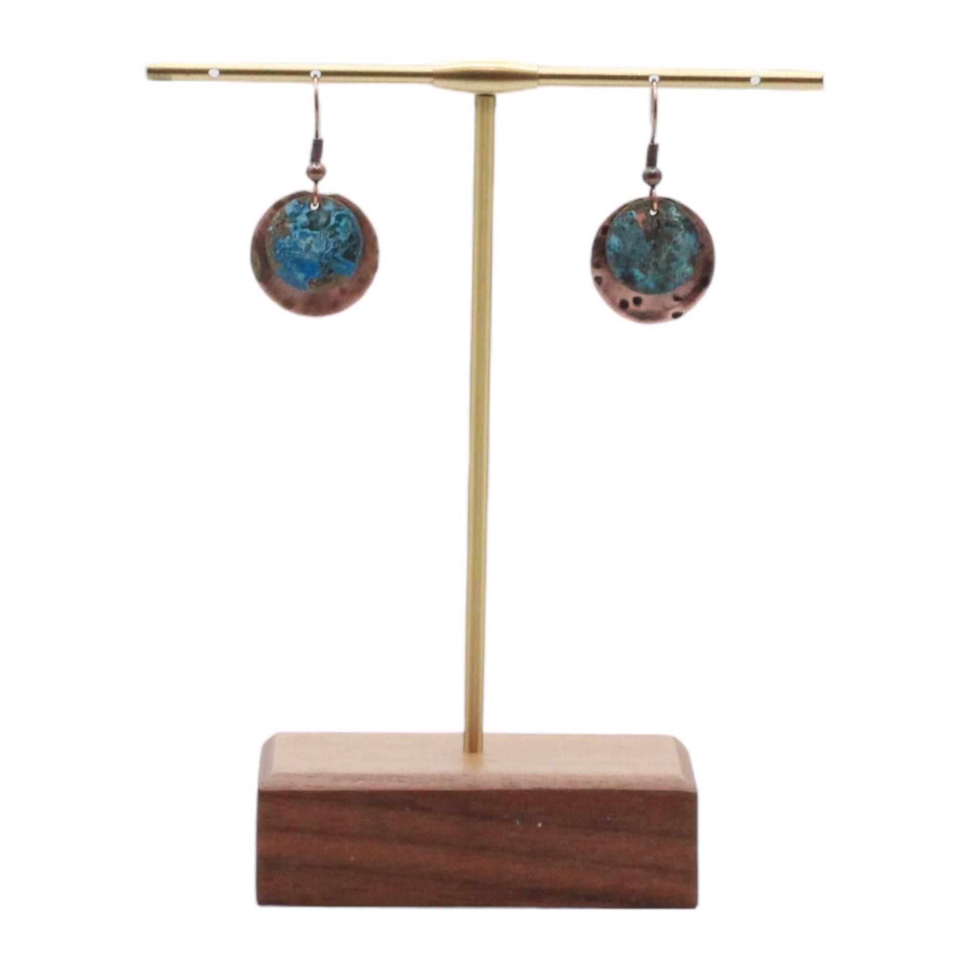 Double Disc  Earrings by Kay Langland