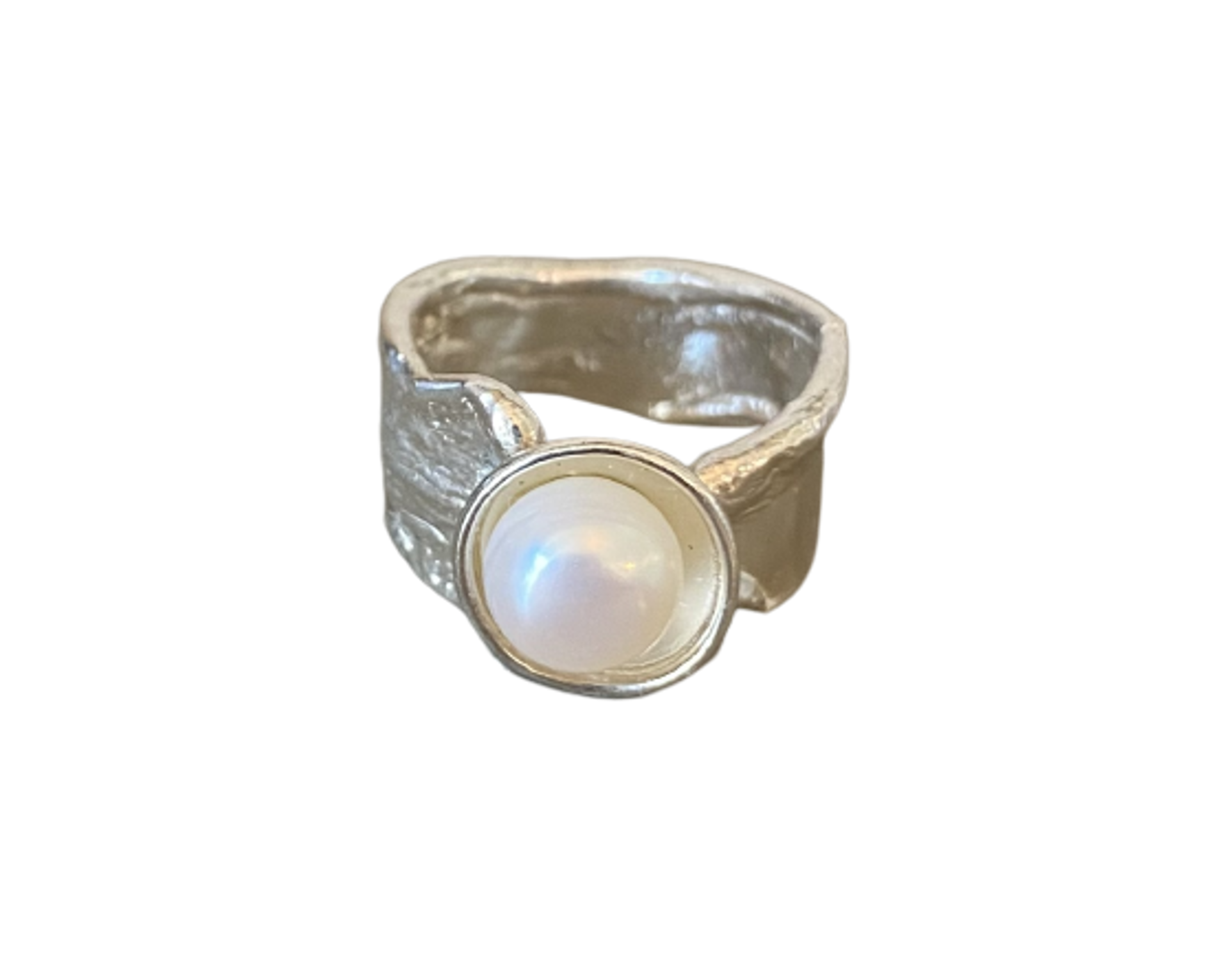 Ripple Ring - Pearl by Kristen Baird