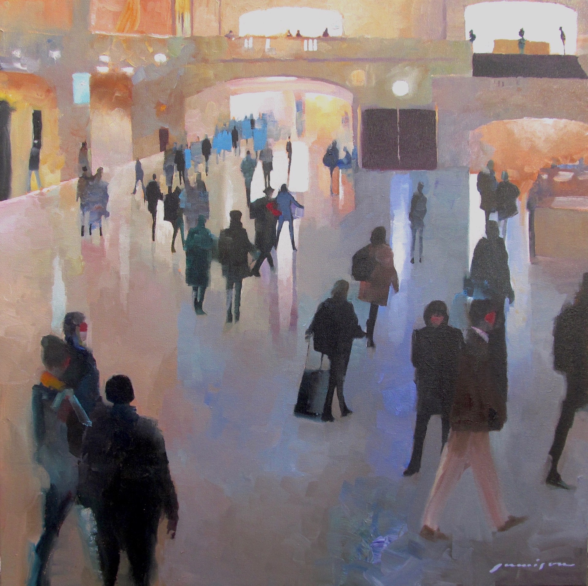 Grand Central Commuters by Jeff Jamison