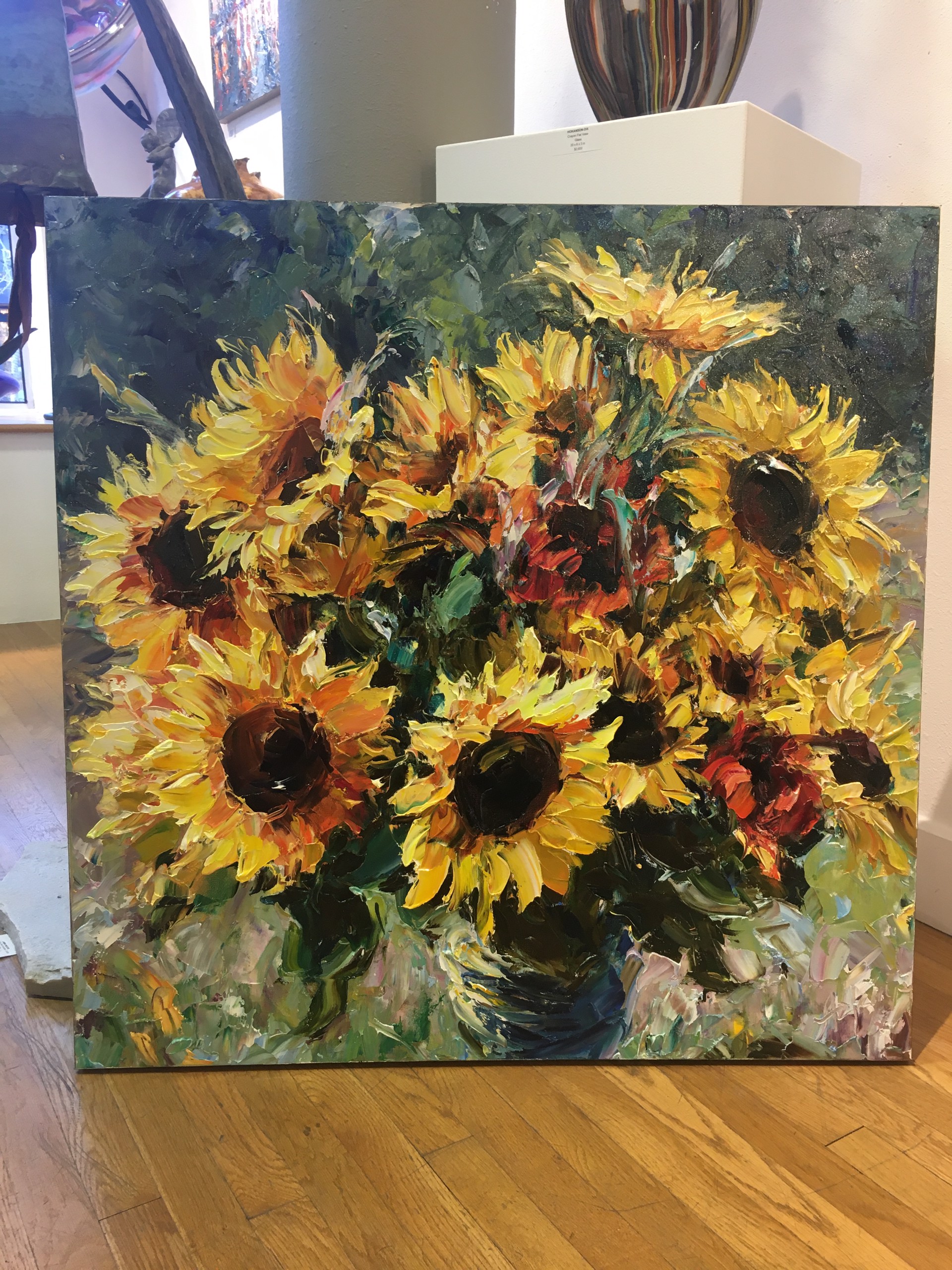 Bouquet of Sunny Flowers (SOLD) by LYUDMILA AGRICH