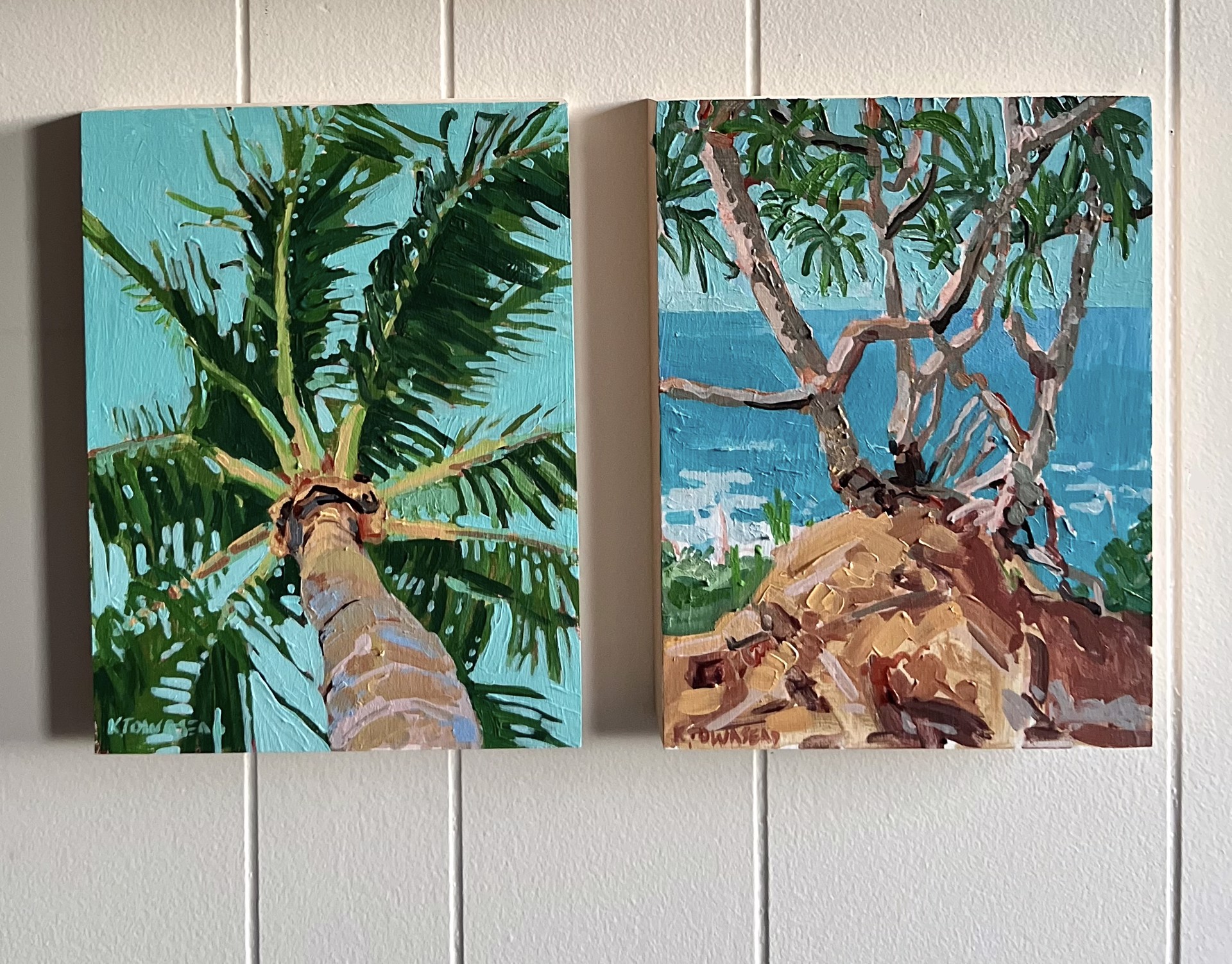 Ocean Palm by Krista Townsend