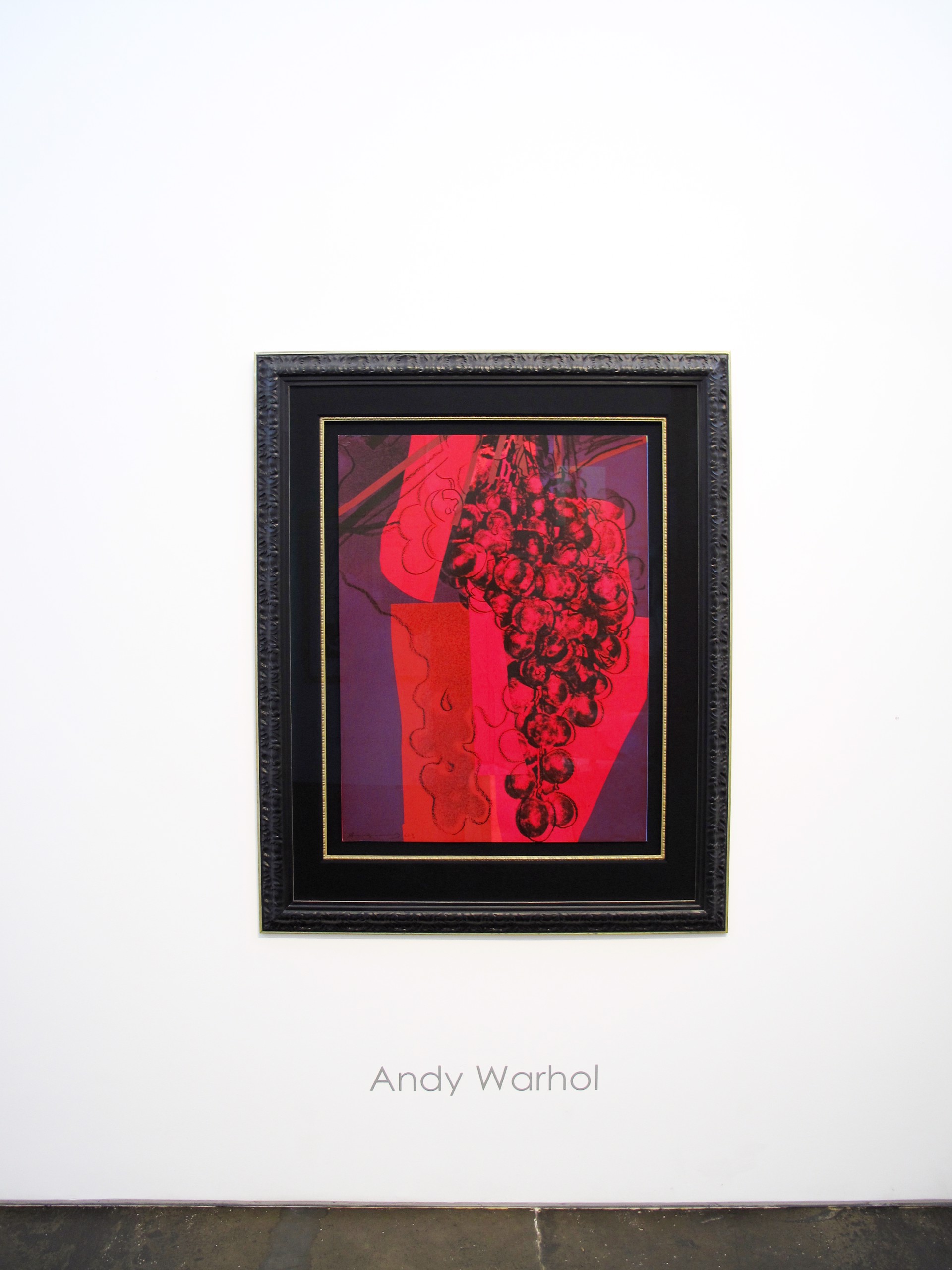 Grapes by Andy Warhol