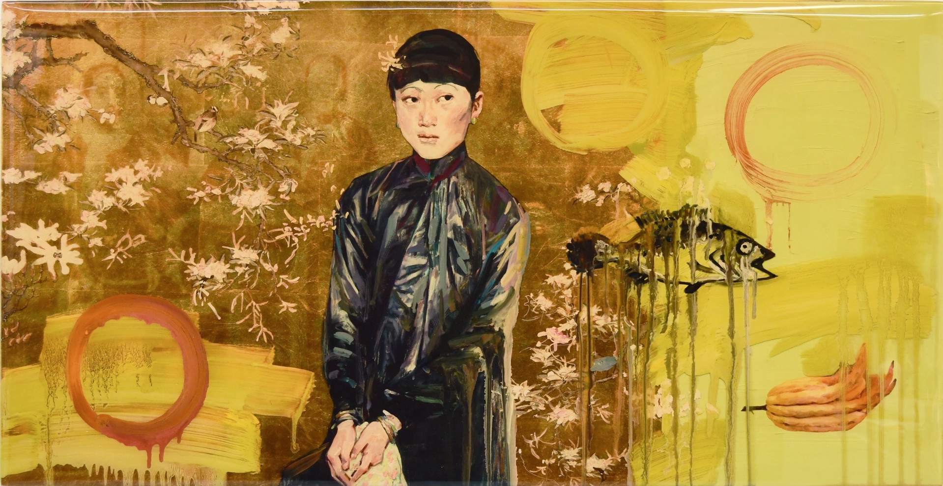 The Unknown VI (Study) by Hung Liu