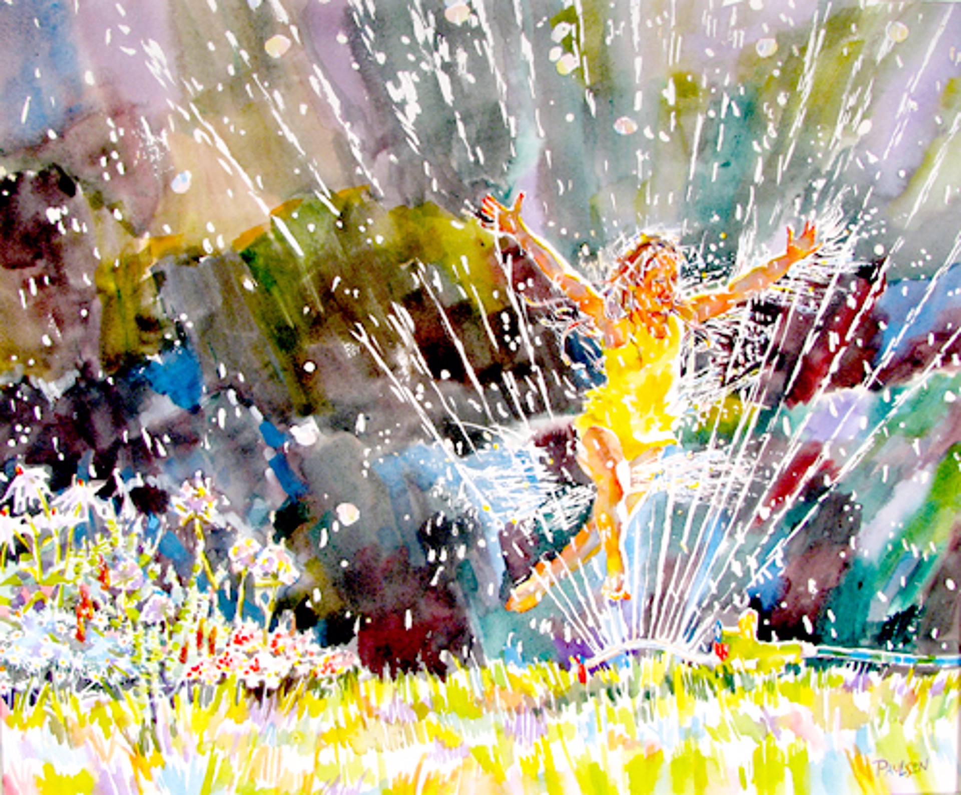 Sprinkler Girl by Kit Paulsen