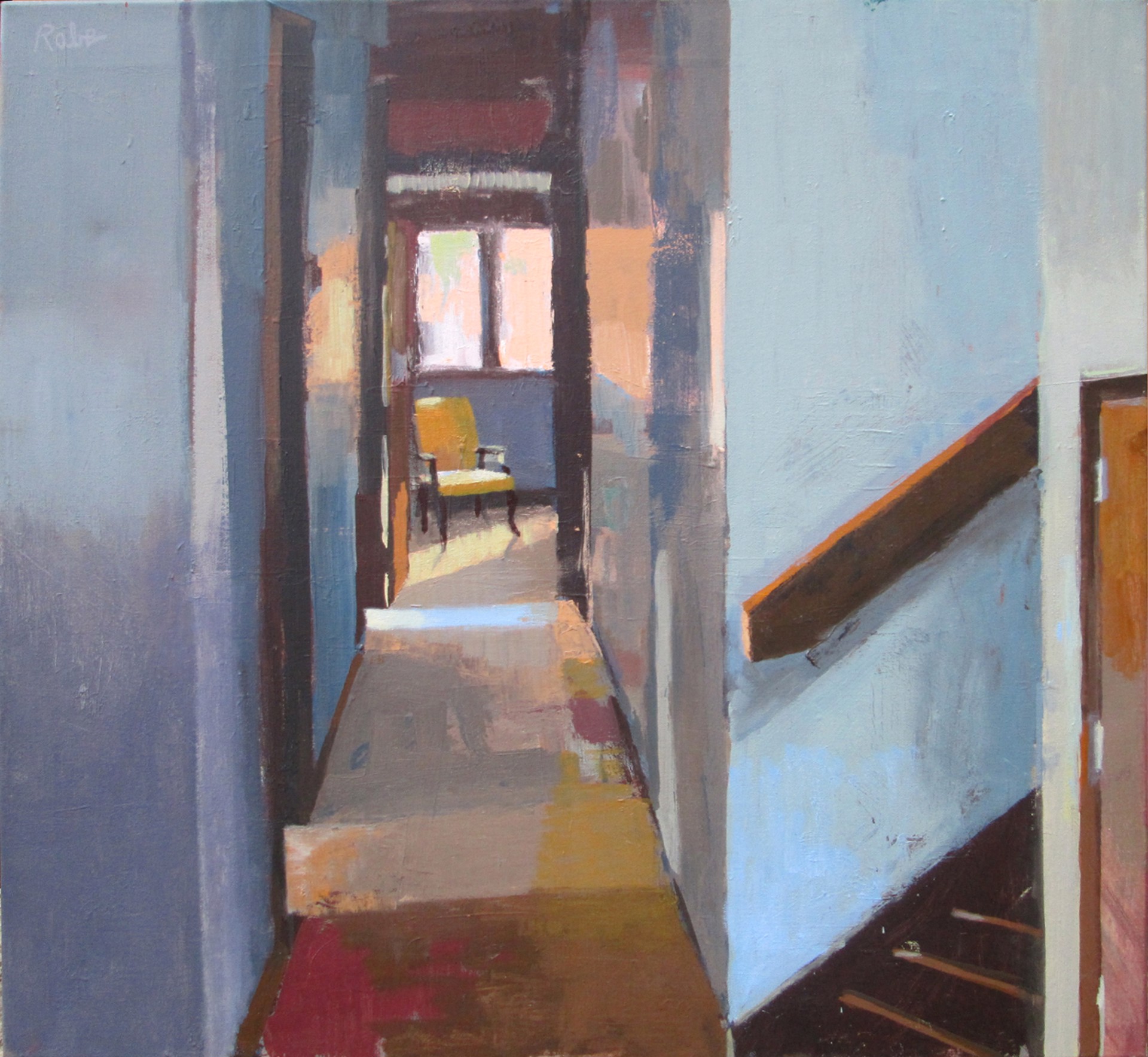 Chair at End of Hallway by Carole Rabe
