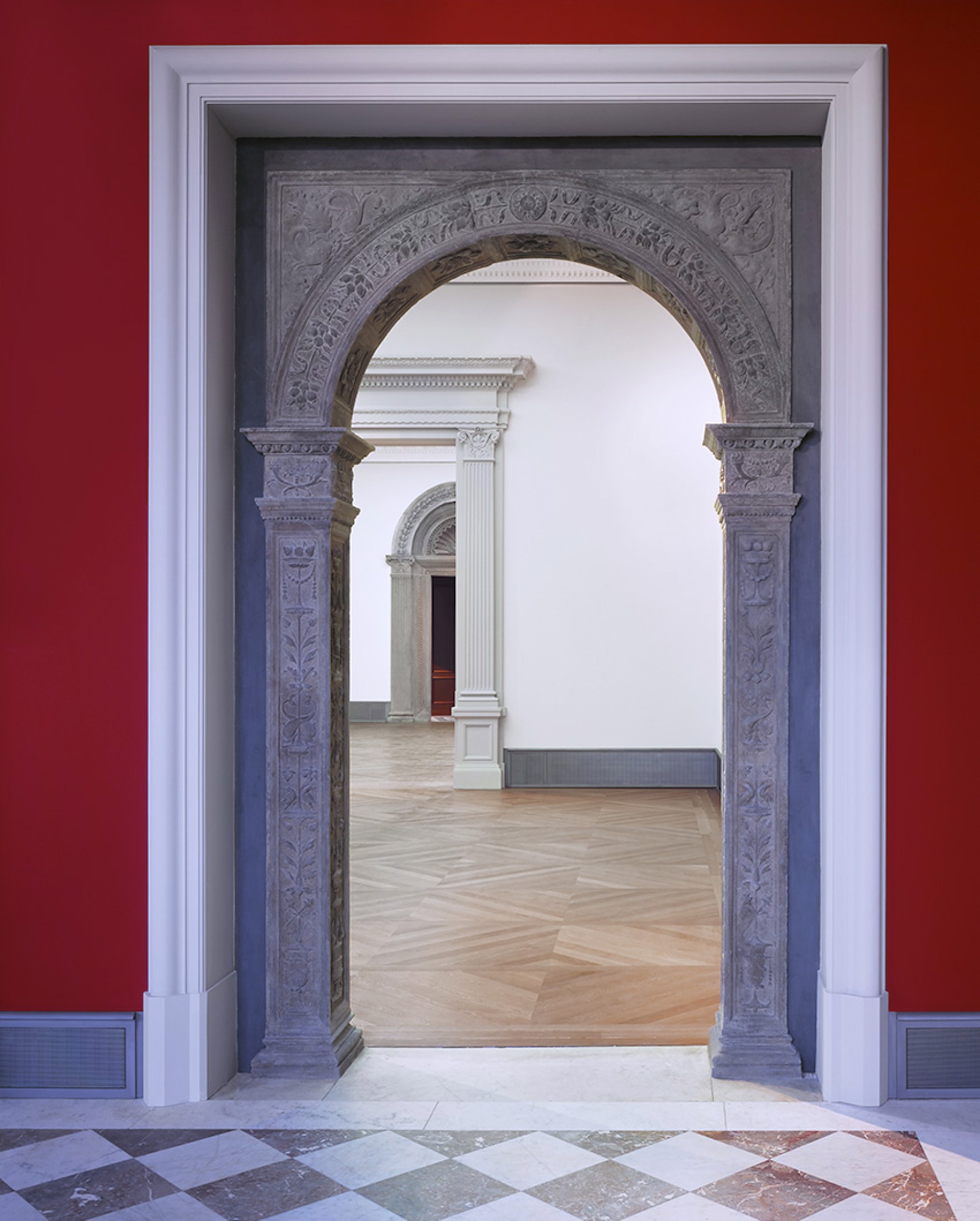 Suite of Rooms with Portals, Bode Museum, Berlin by Reinhard Goerner