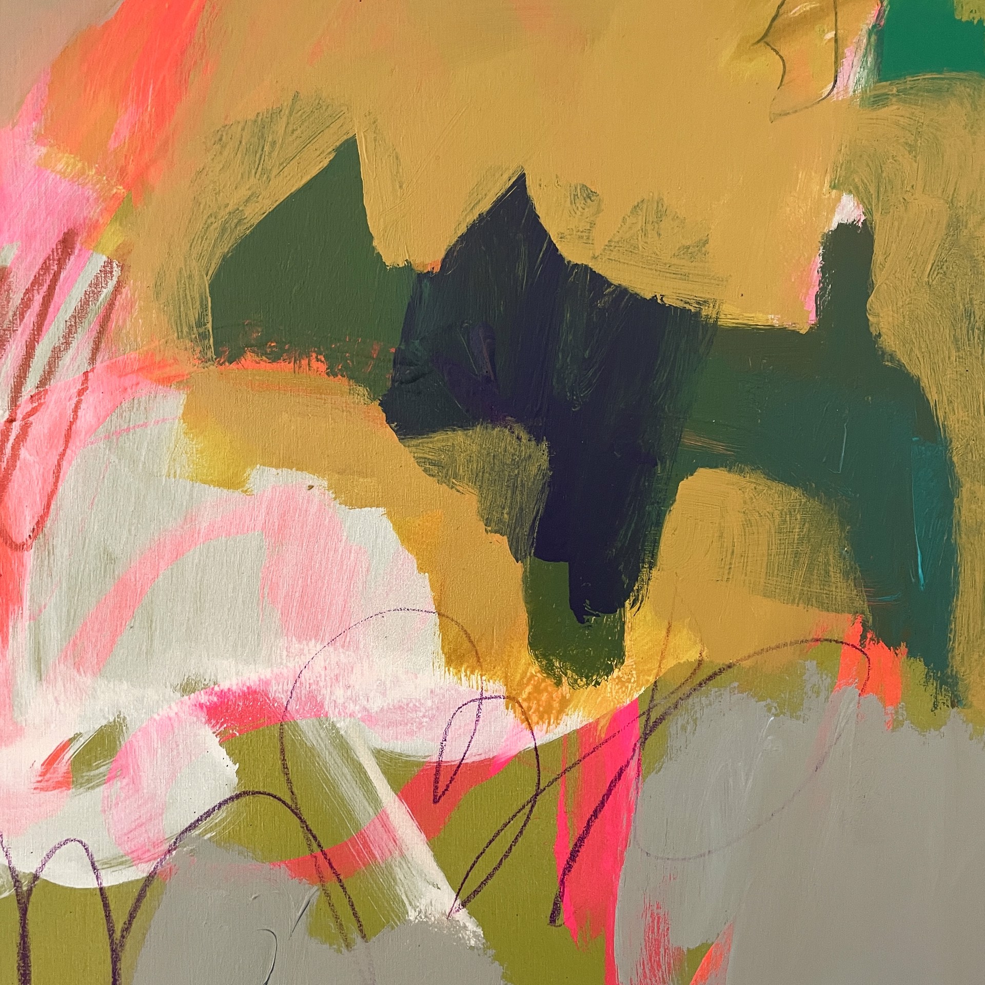 Cat Hunting in Woods by Rachael Van Dyke