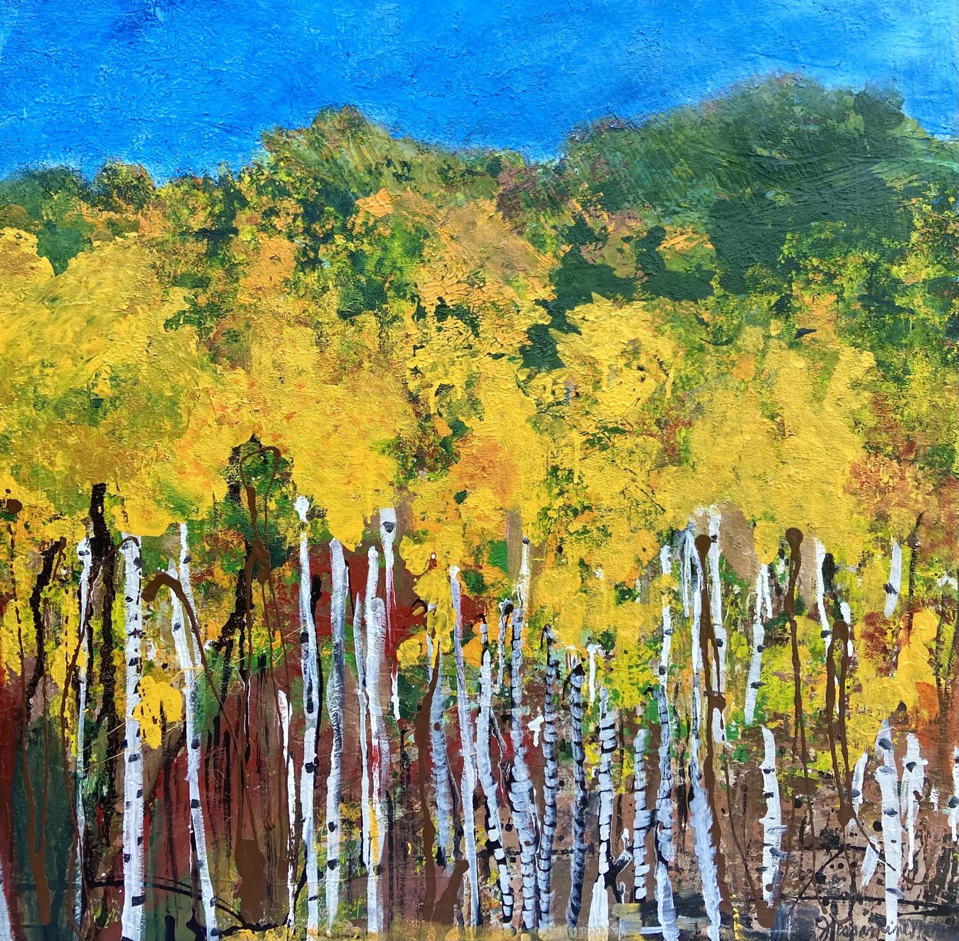 A Walk In The Woods-SOLD by Jessamine Narita