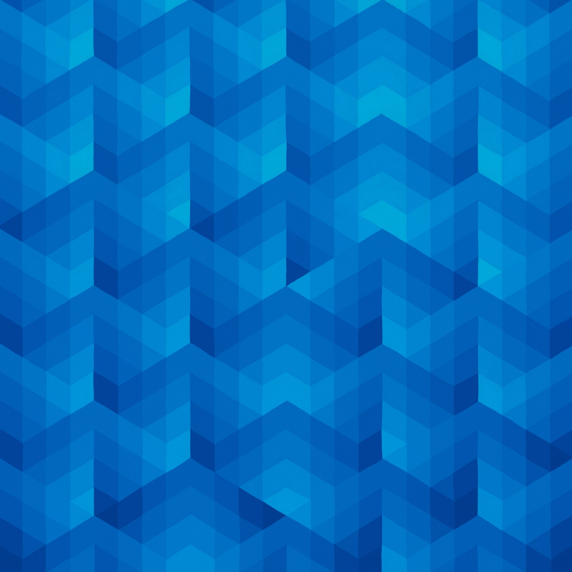Number 38 "Blue" by A. L. Woods