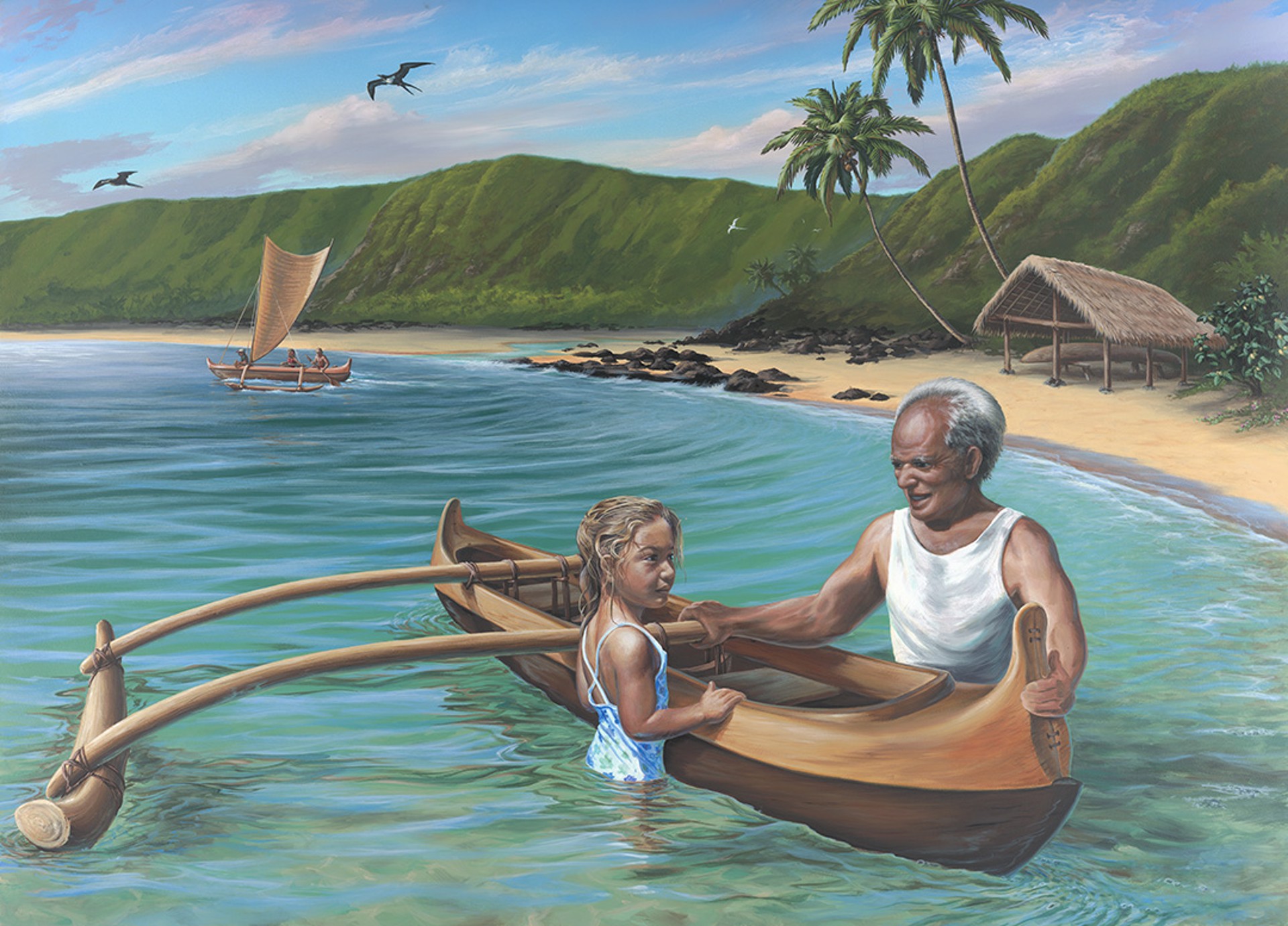 Canoe Lesson by Patrick Ching