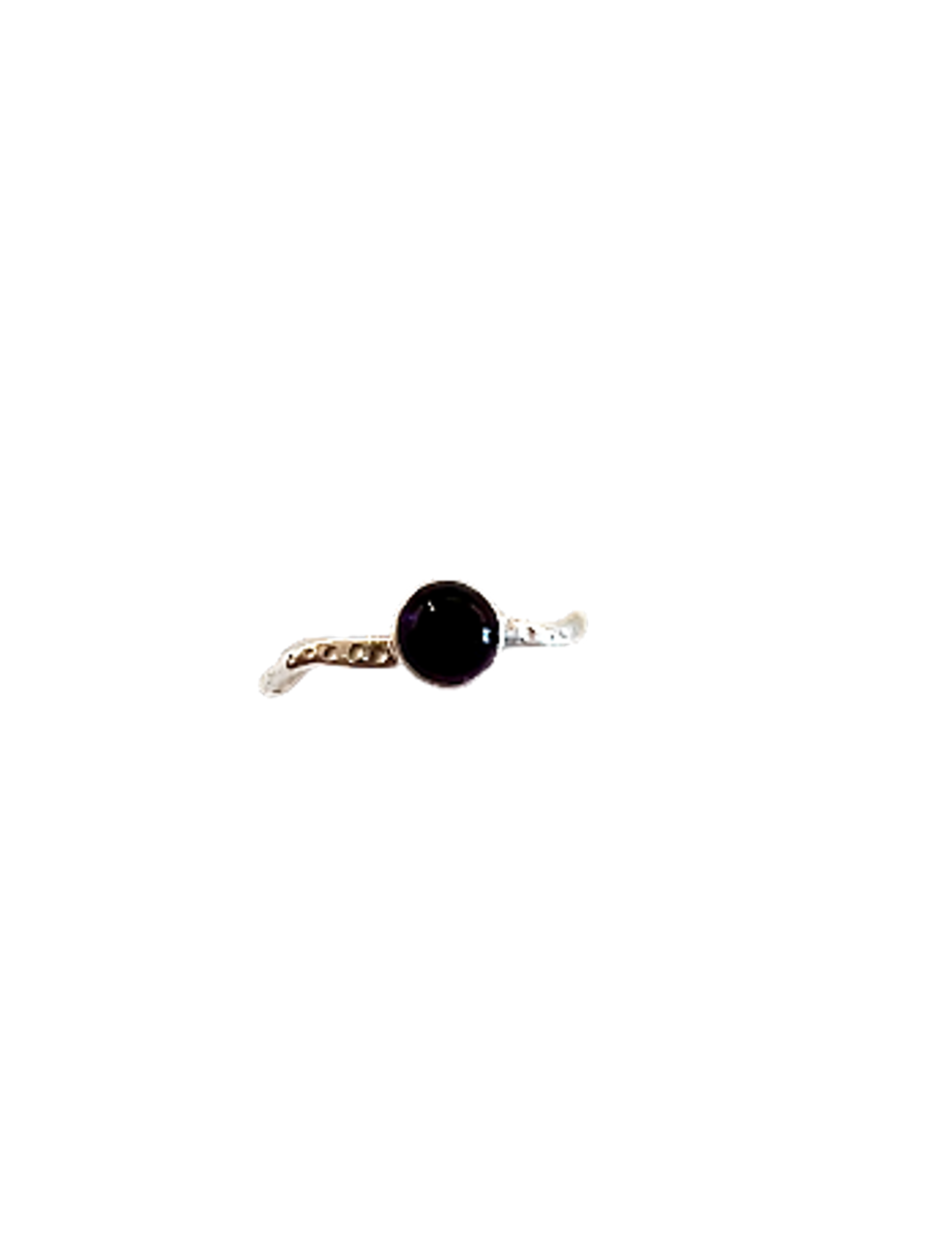 Bubbling Brook Ring - African Amethyst by Kristen Baird