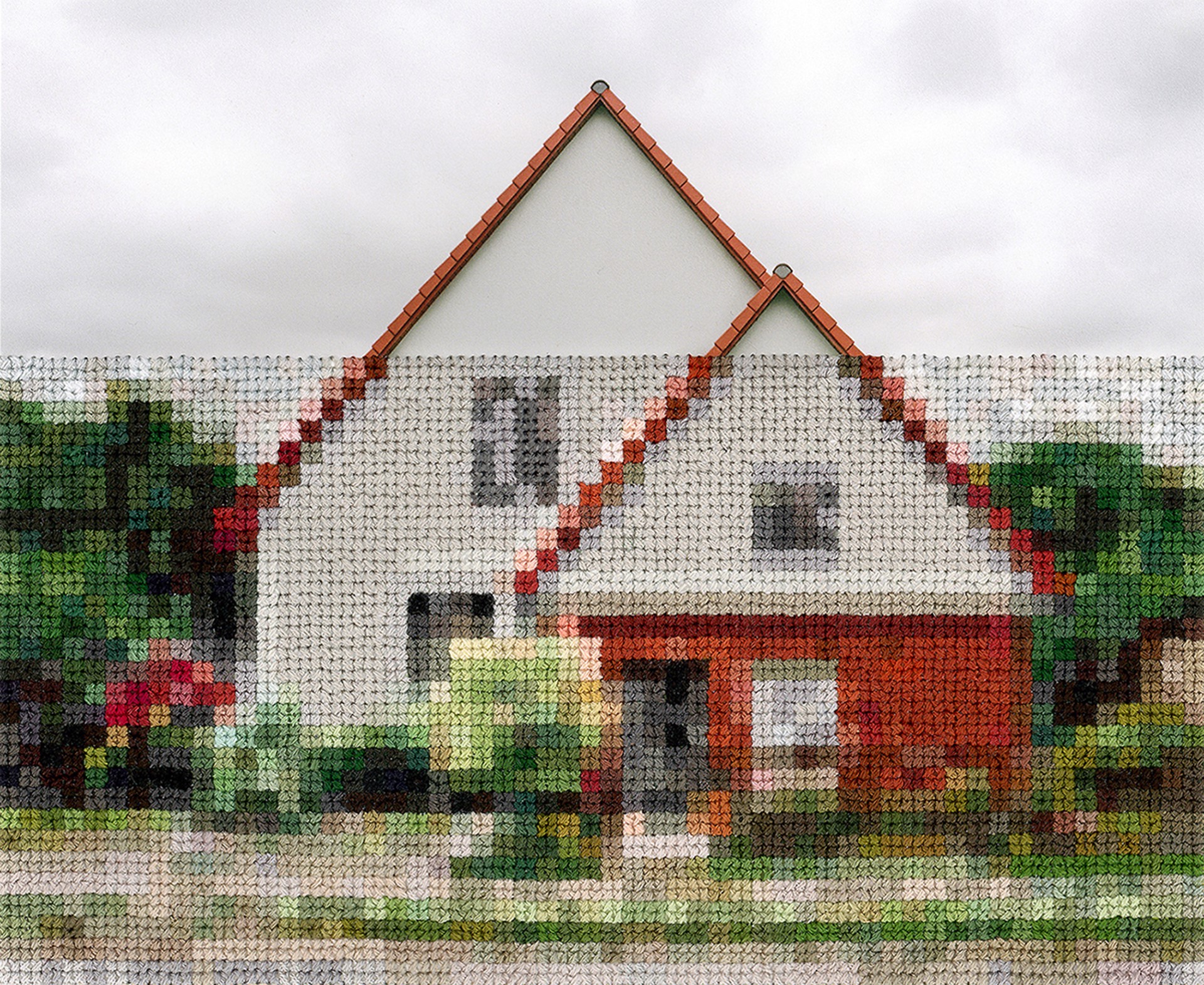 House Former Wall Area Lichterfelde-Sud by Diane Meyer