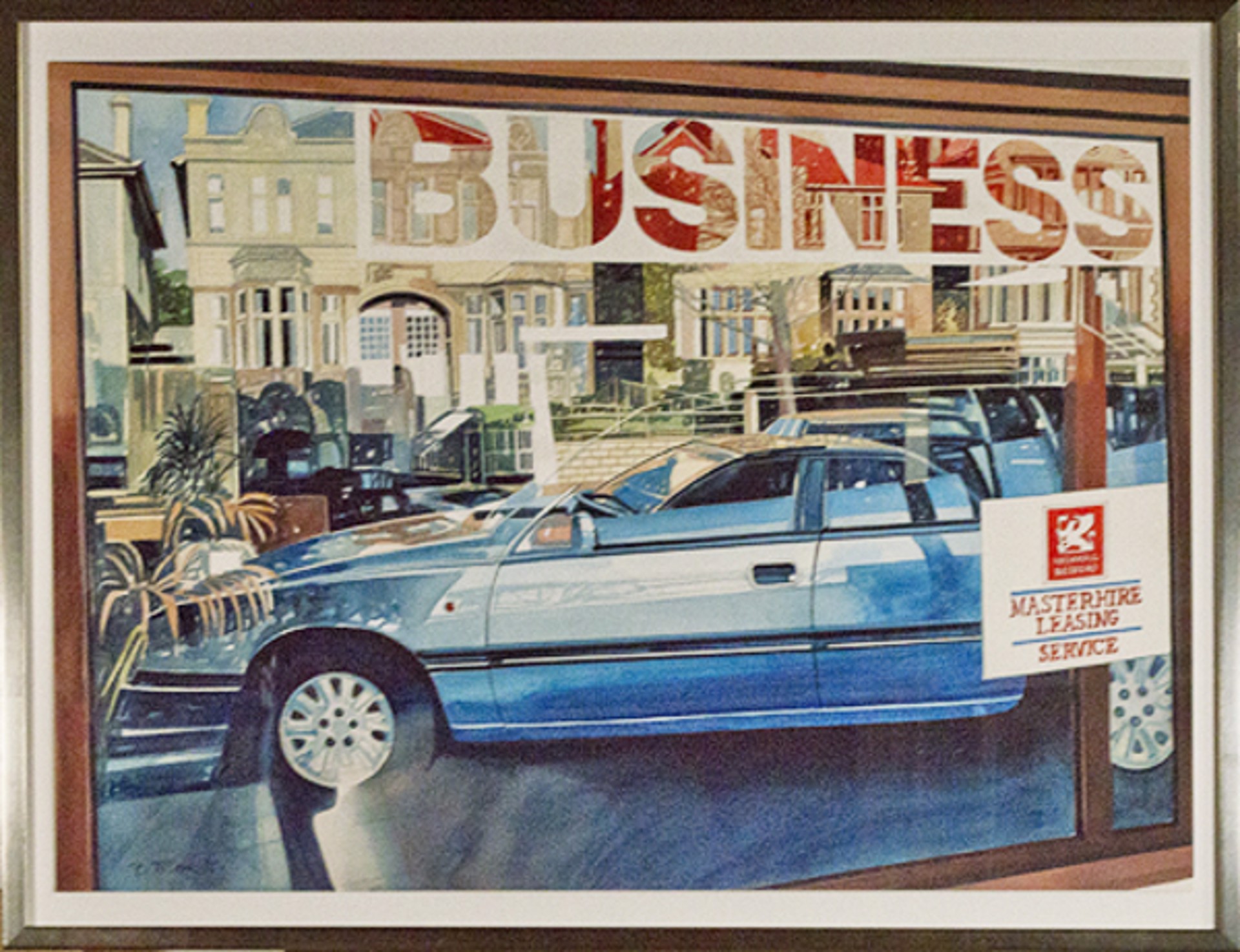 Car Dealership, Bath U.K. by Bruce McCombs