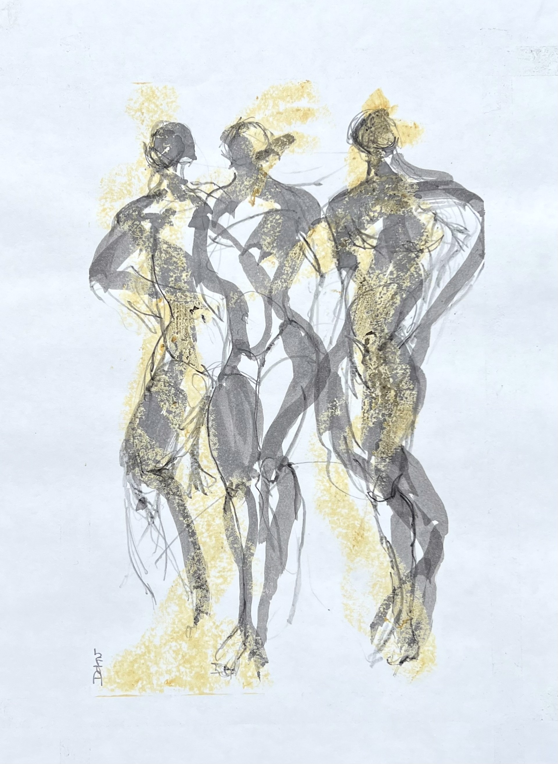 Three Dancers by Chris Dolan