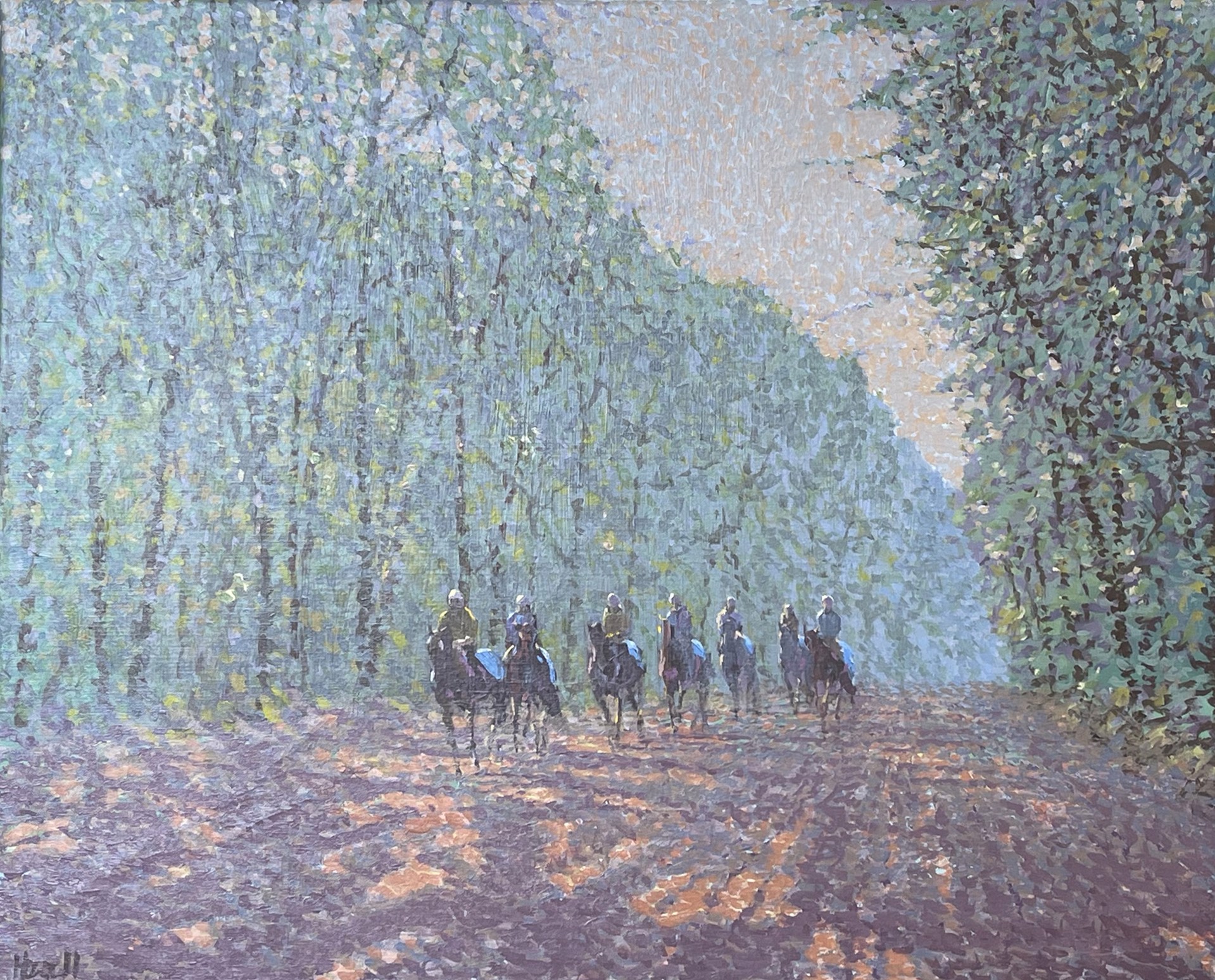 Through the Chantilly Woods by Peter Howell