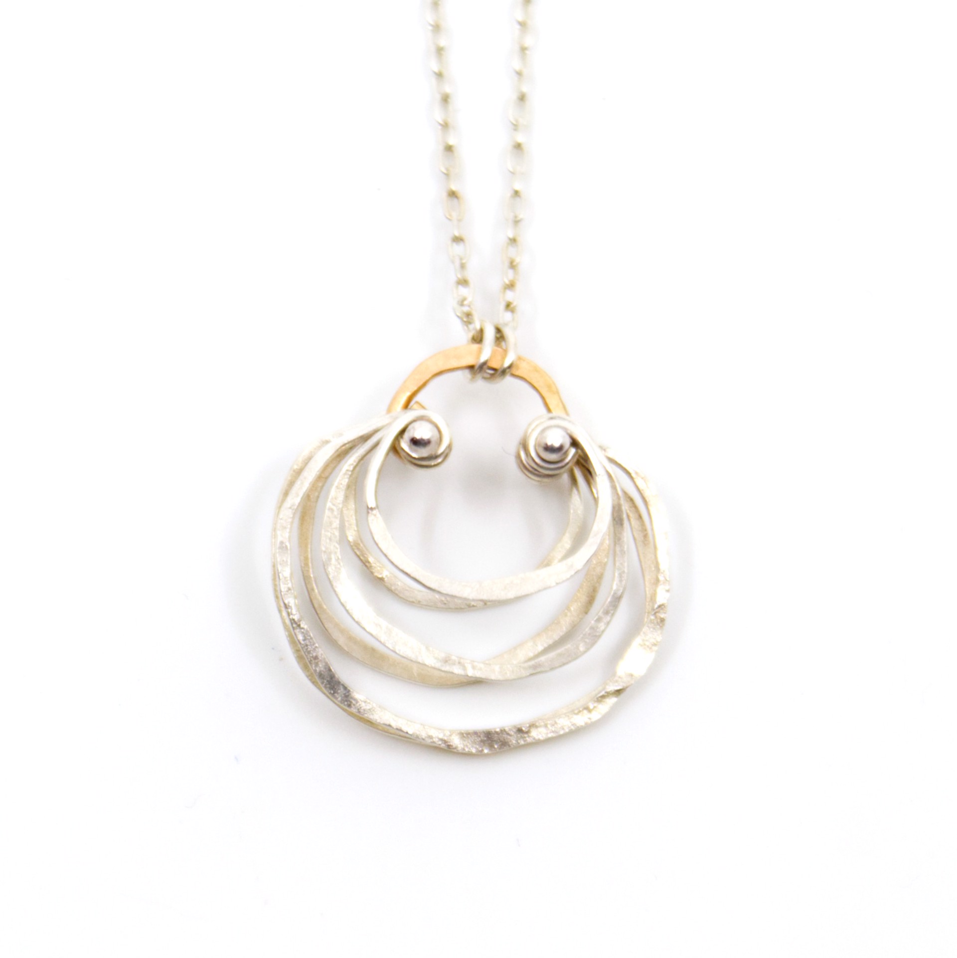 Micro Crescent Necklace by Leia Zumbro