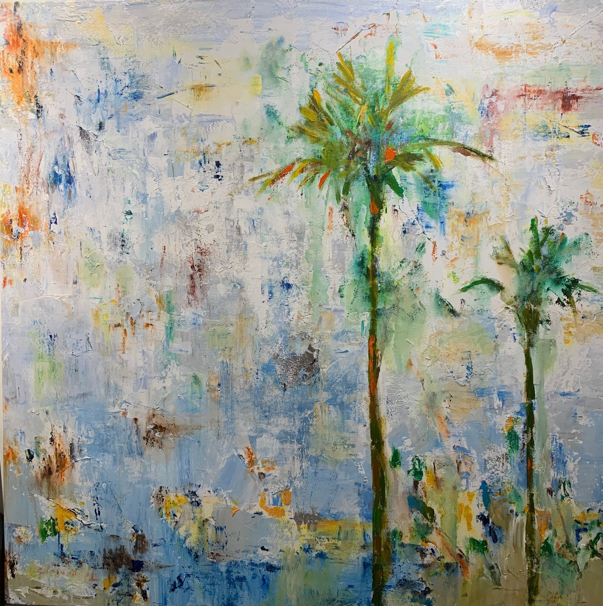 Abstract Palms by Tyler