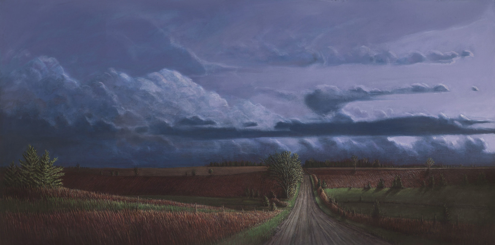 Horizon 1179 - "Late Afternoon Storm, Seward County" by Anne Burkholder