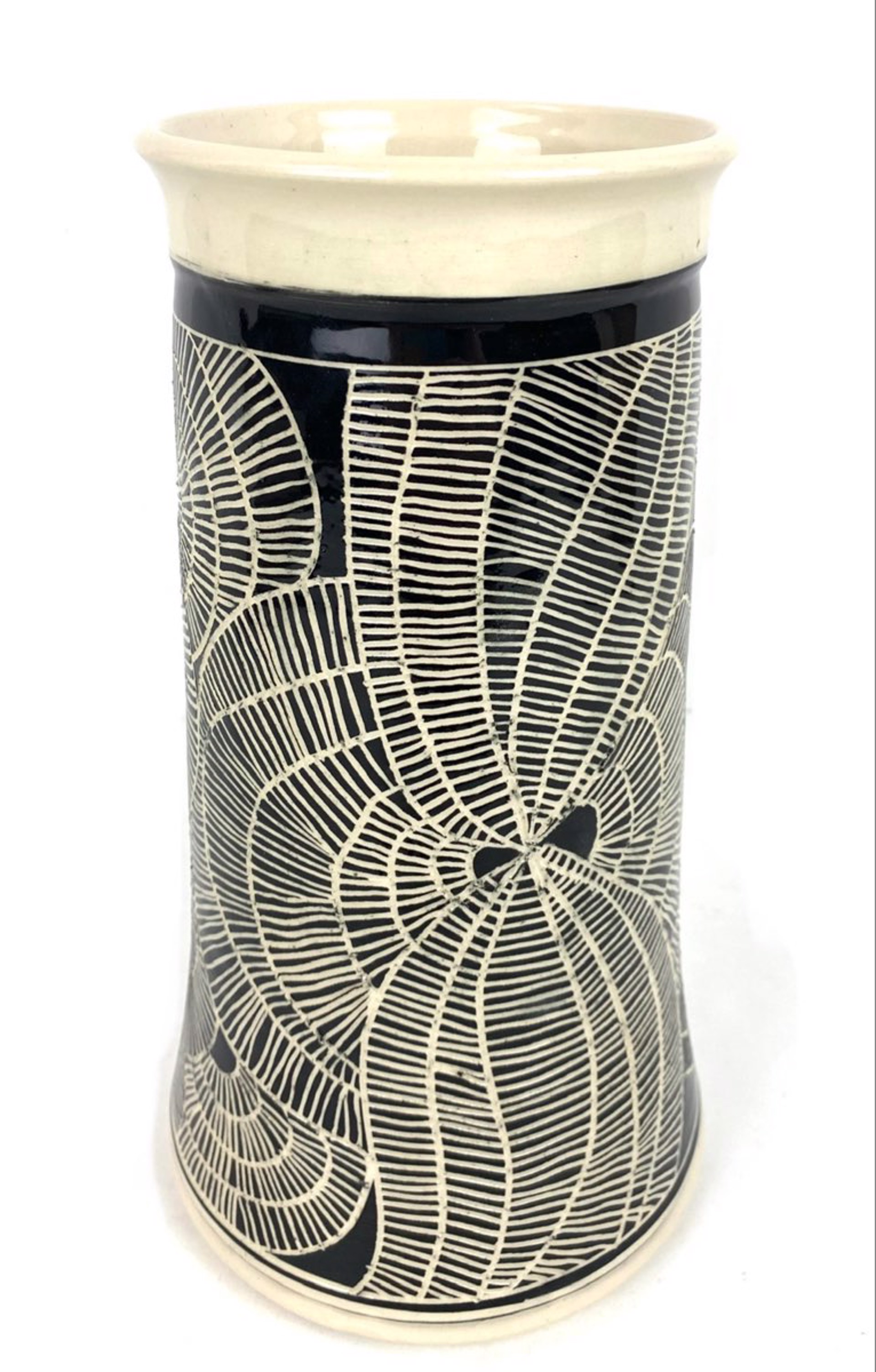 Large Sgraffito Vase by Mary Lynn Portera