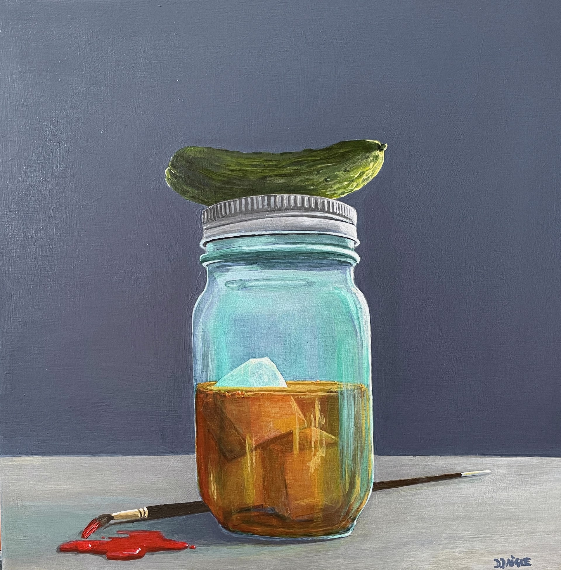 One Pickled Painter by Diane Daigle