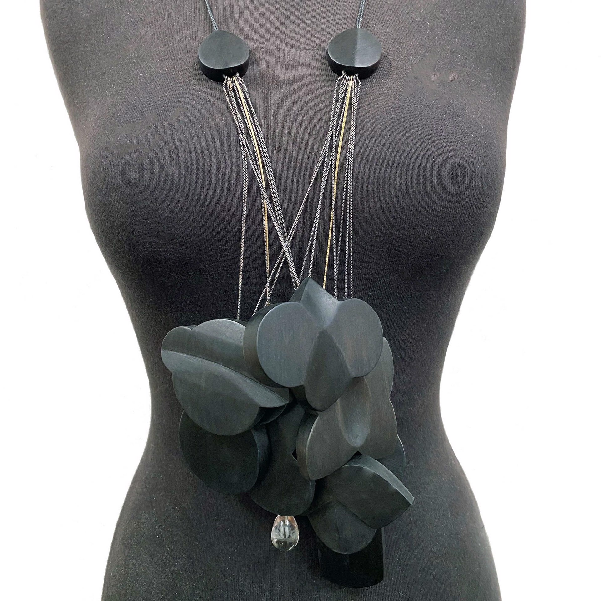Mala Multi Necklace, 2022 by Tina Rath
